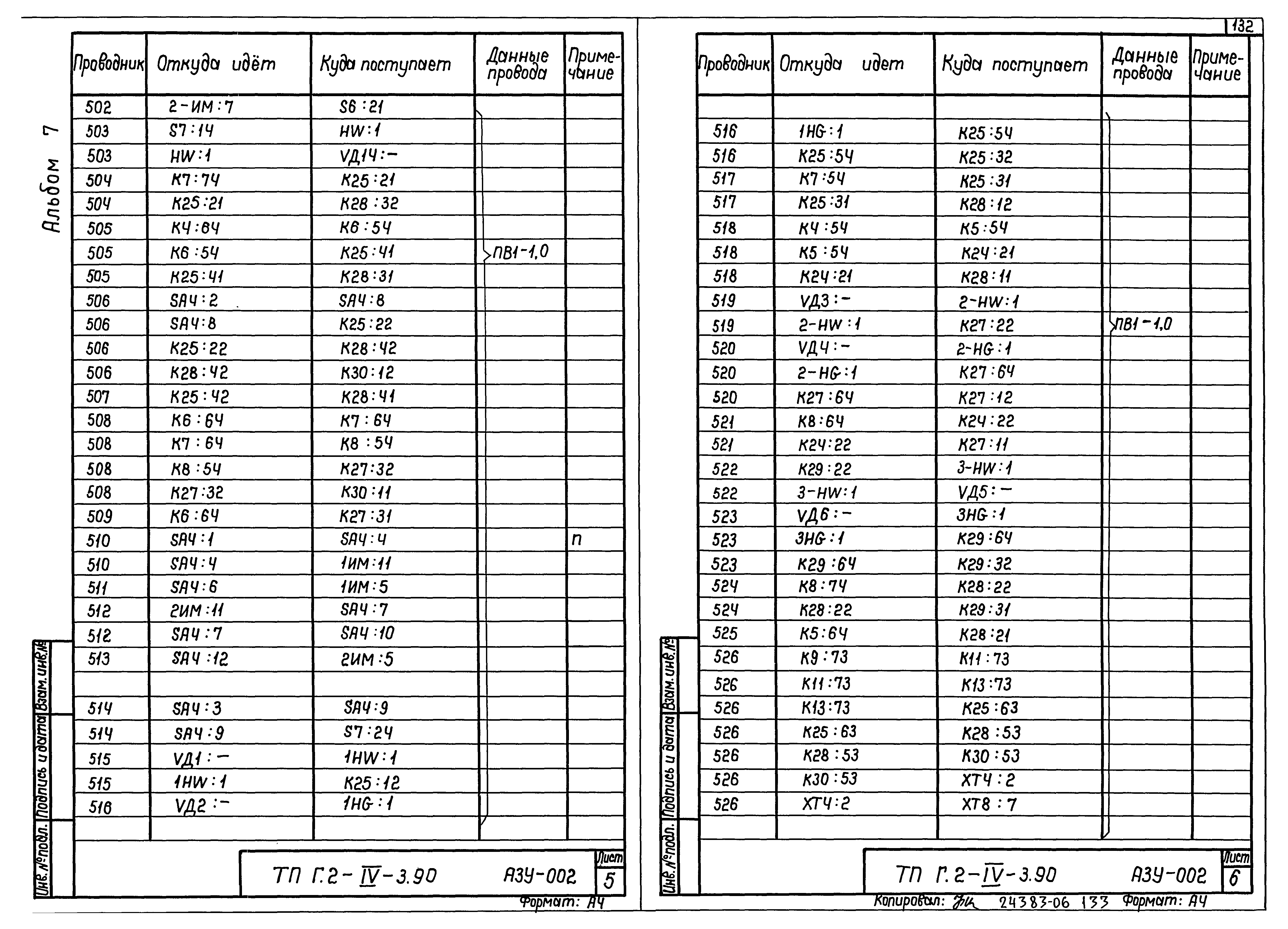 Типовой проект Г.2-IV-3.90