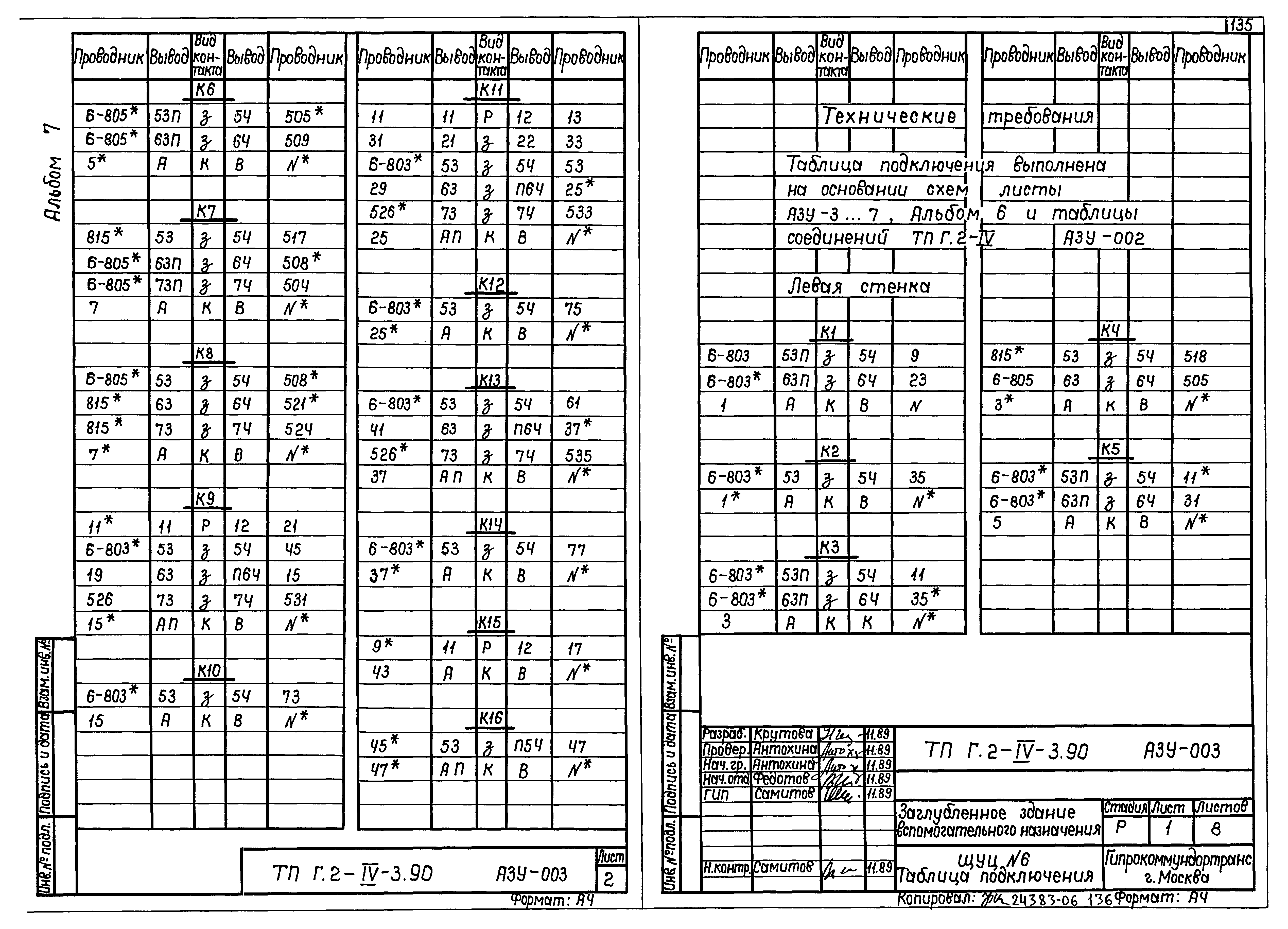 Типовой проект Г.2-IV-3.90