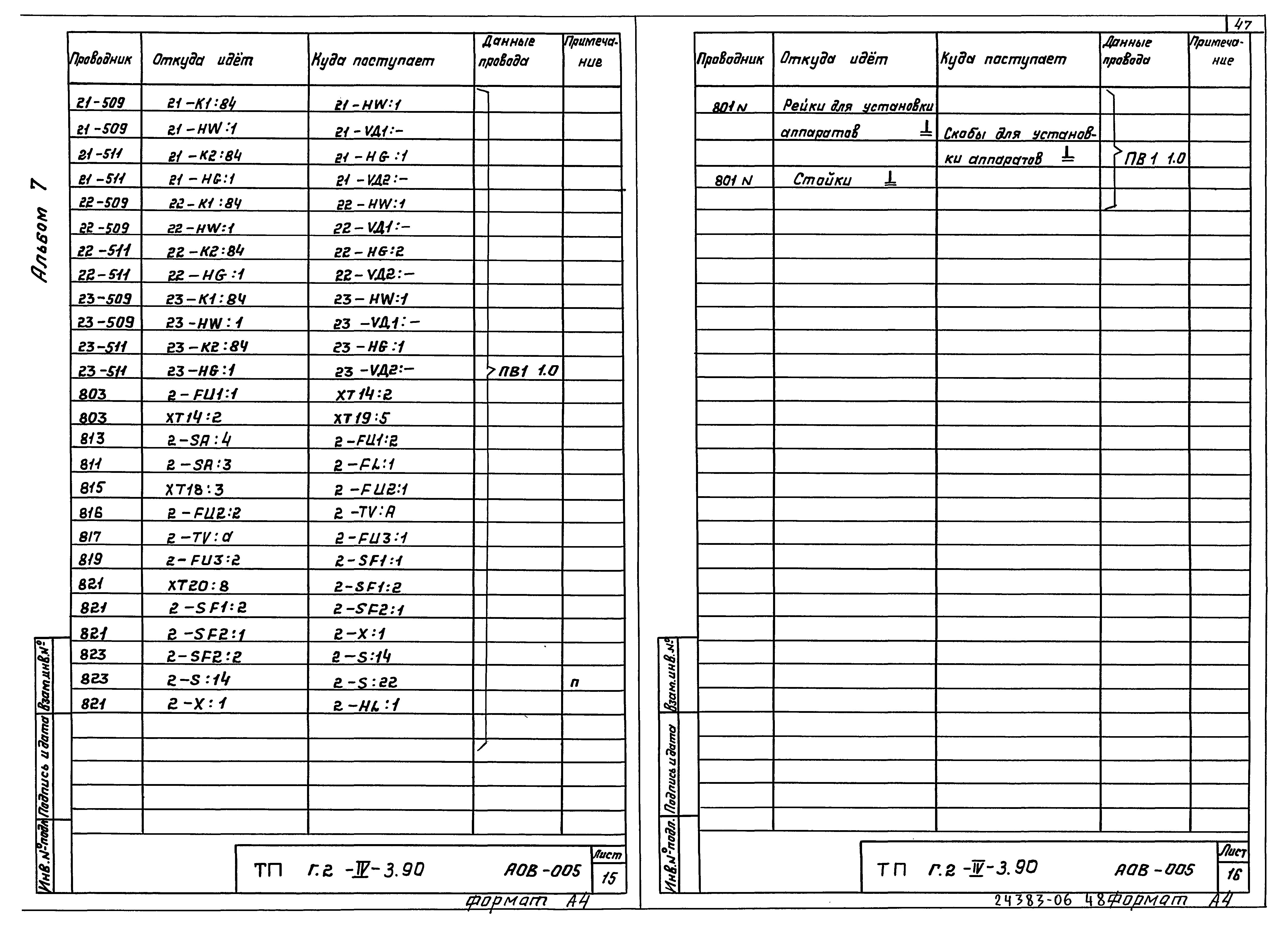 Типовой проект Г.2-IV-3.90