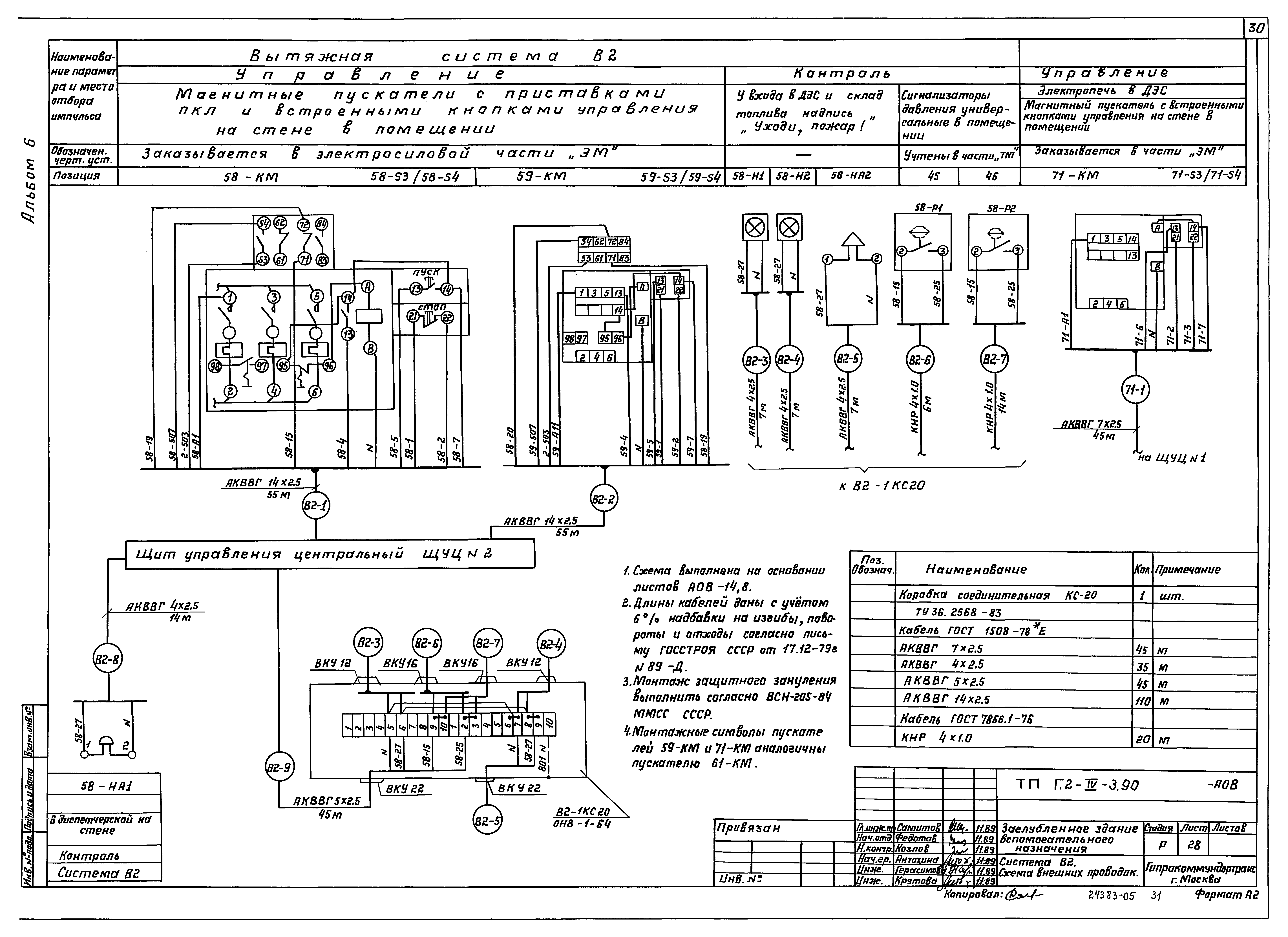 Типовой проект Г.2-IV-3.90