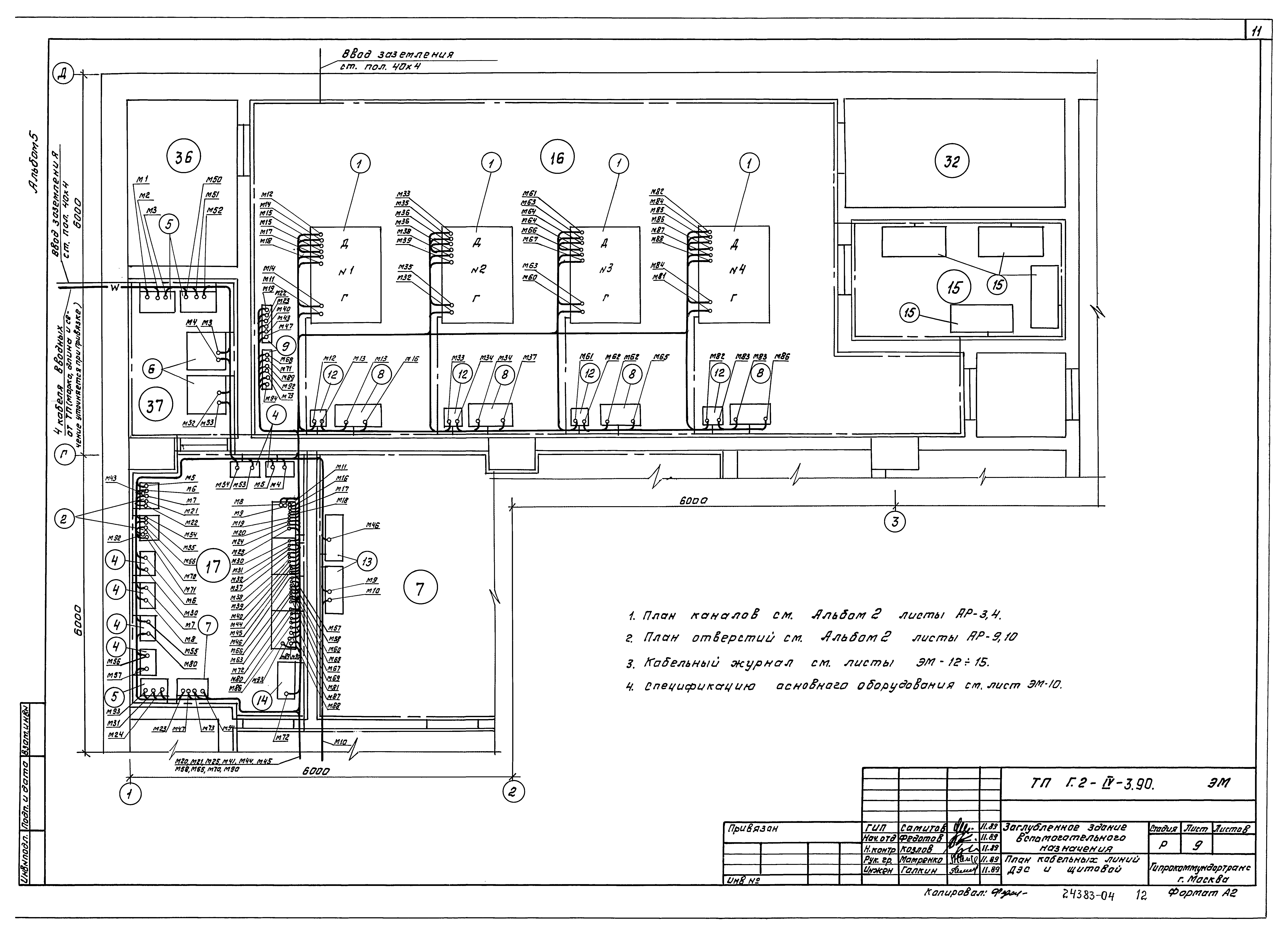 Типовой проект Г.2-IV-3.90