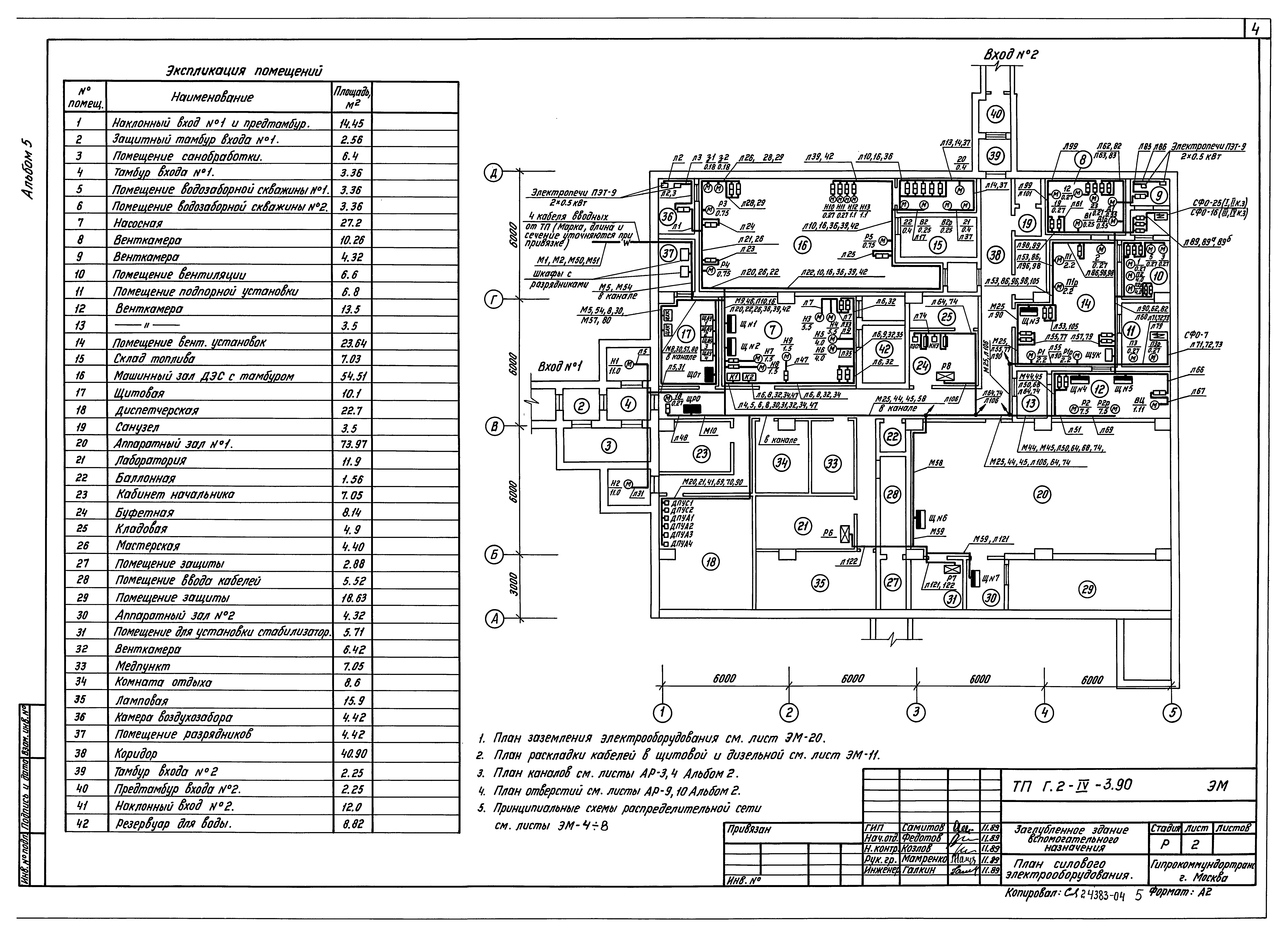 Типовой проект Г.2-IV-3.90