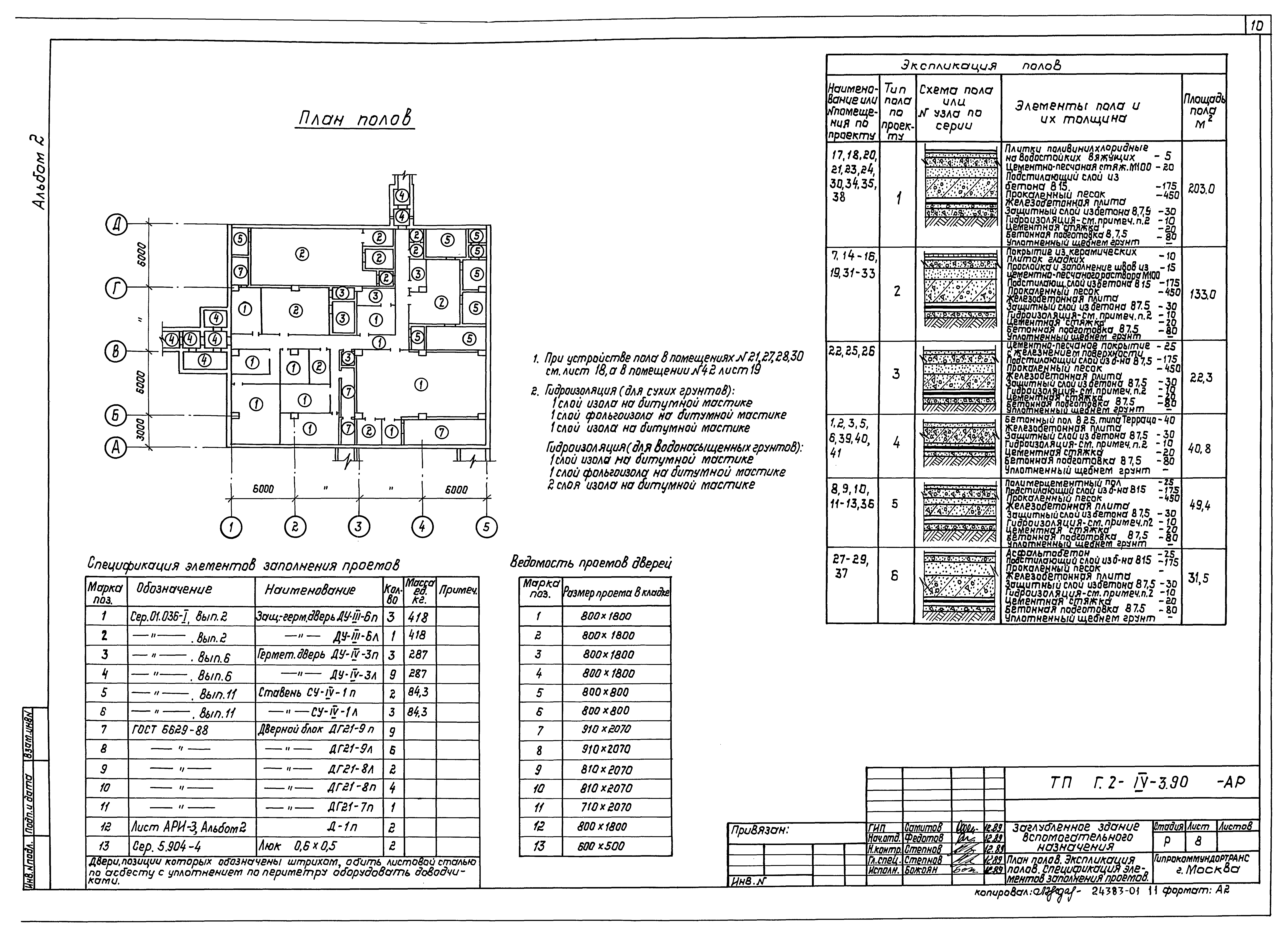 Типовой проект Г.2-IV-3.90