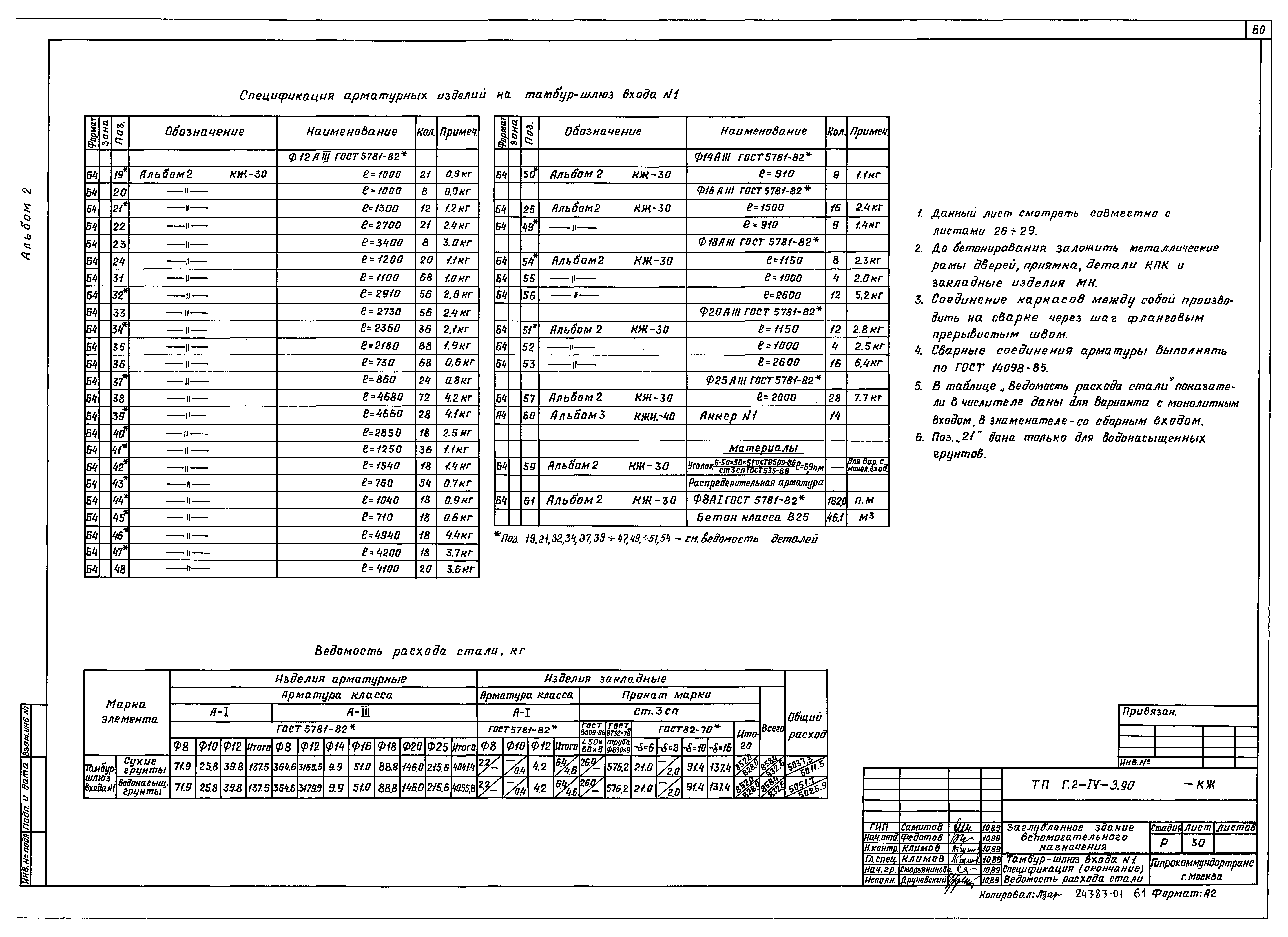 Типовой проект Г.2-IV-3.90