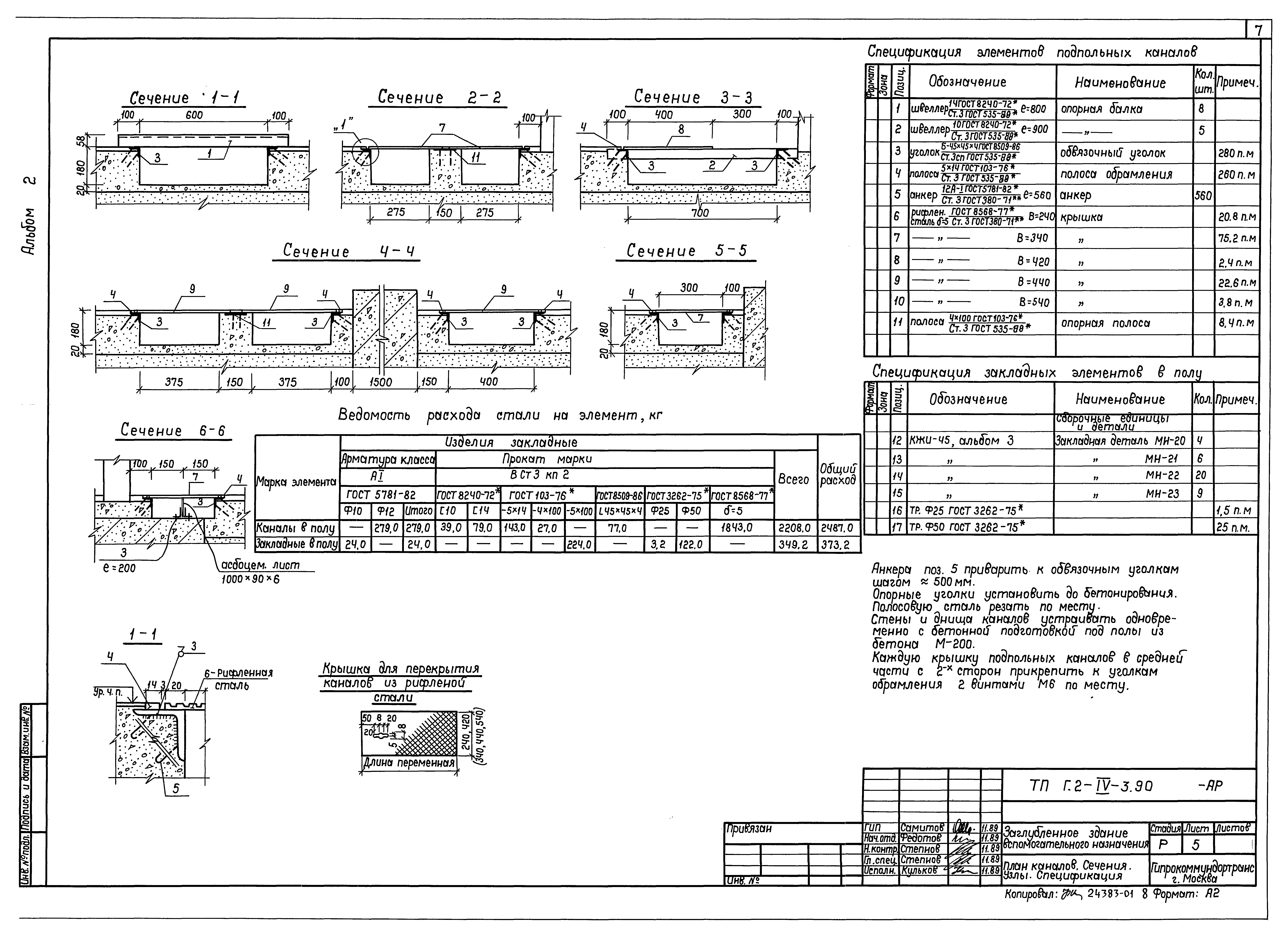 Типовой проект Г.2-IV-3.90