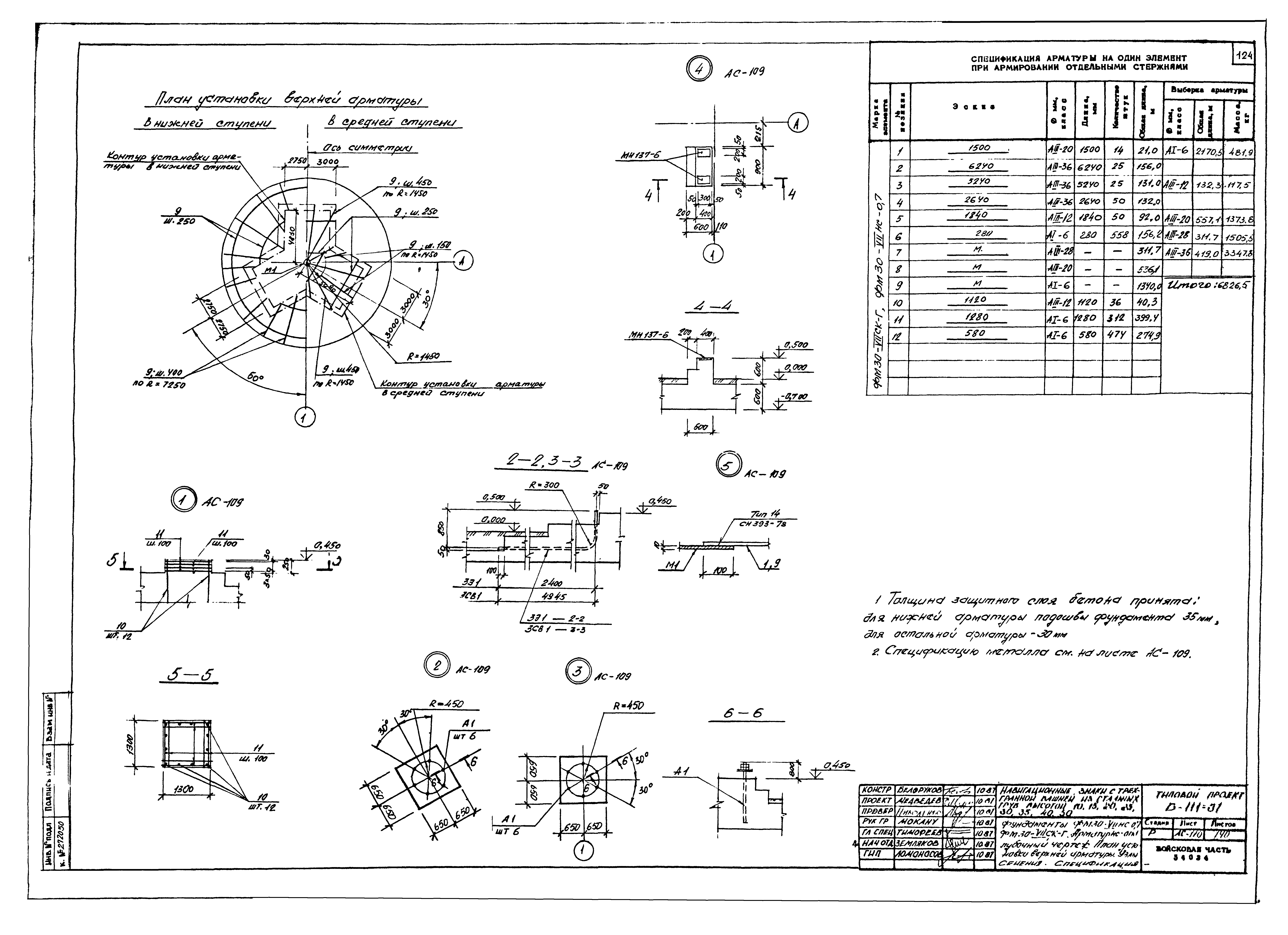 Типовой проект Б-111-87