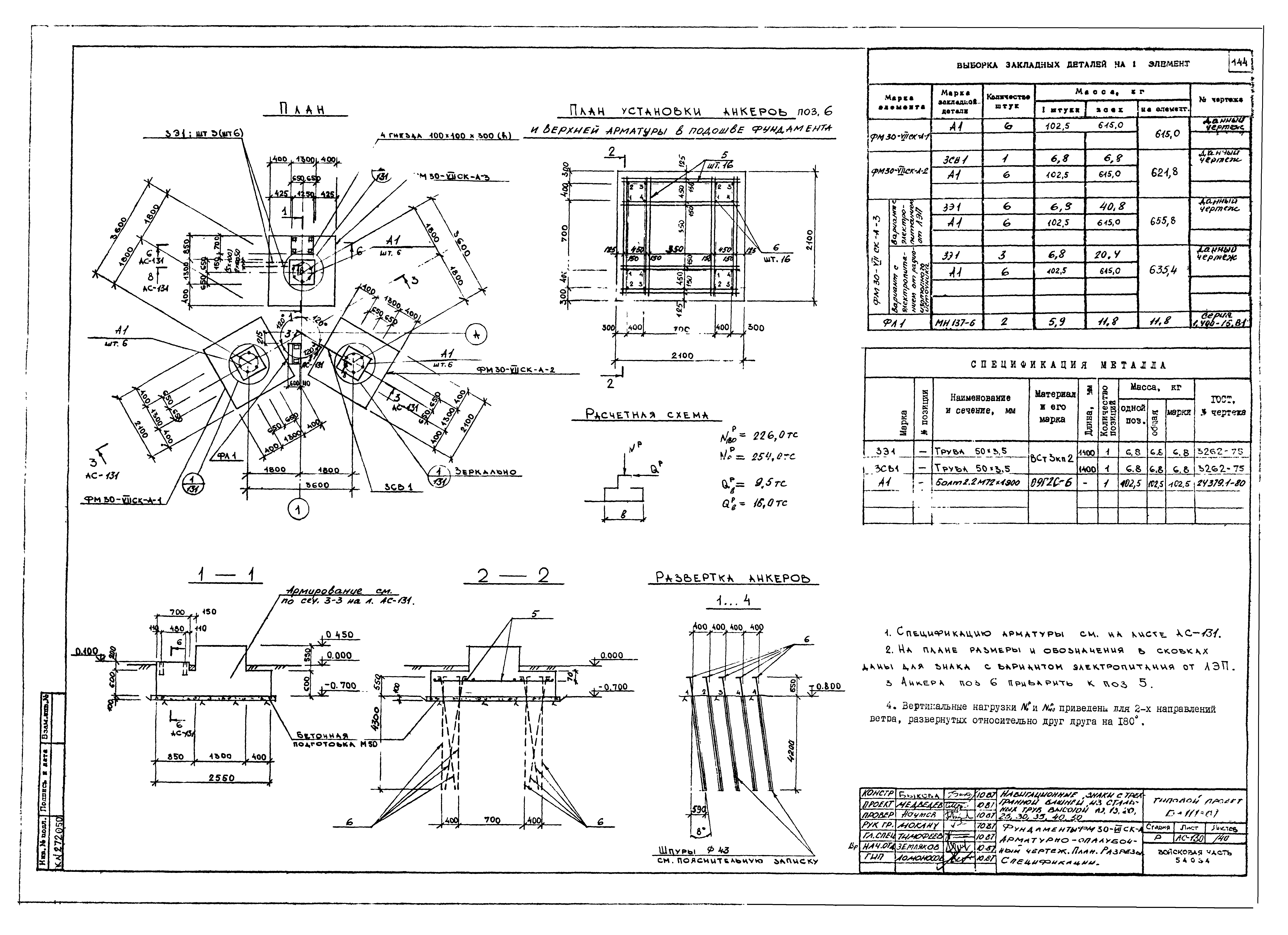 Типовой проект Б-111-87