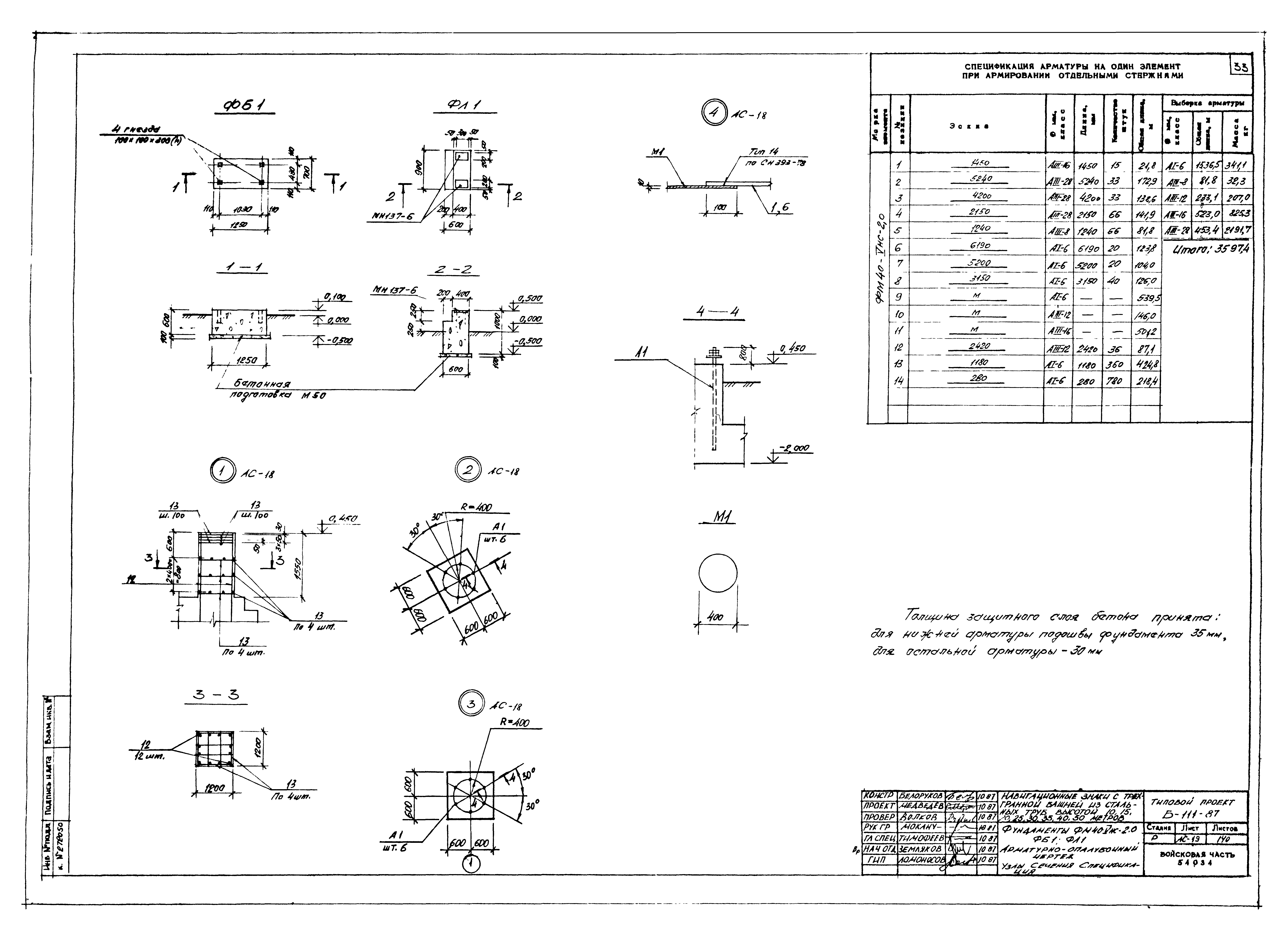 Типовой проект Б-111-87