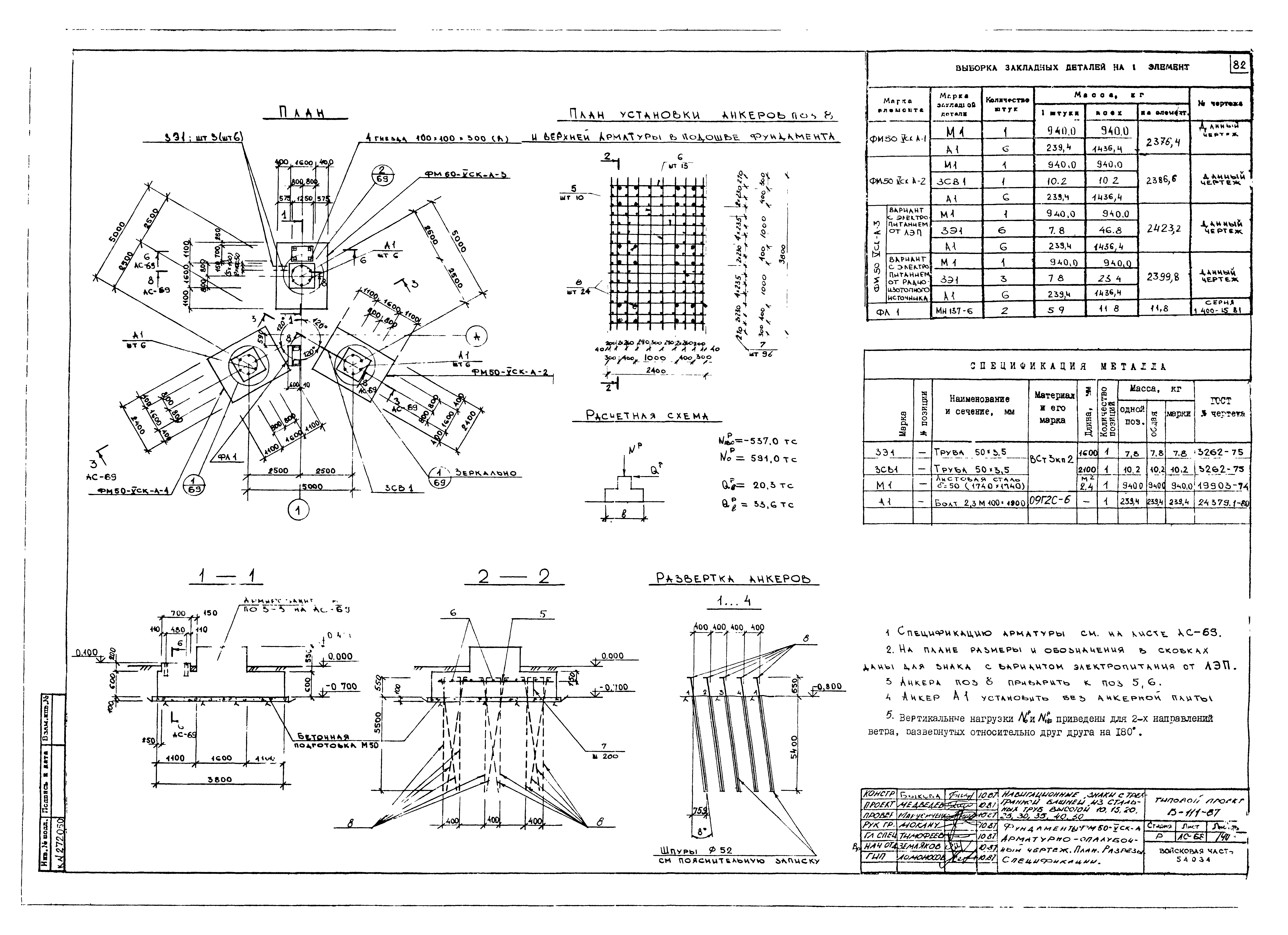 Типовой проект Б-111-87