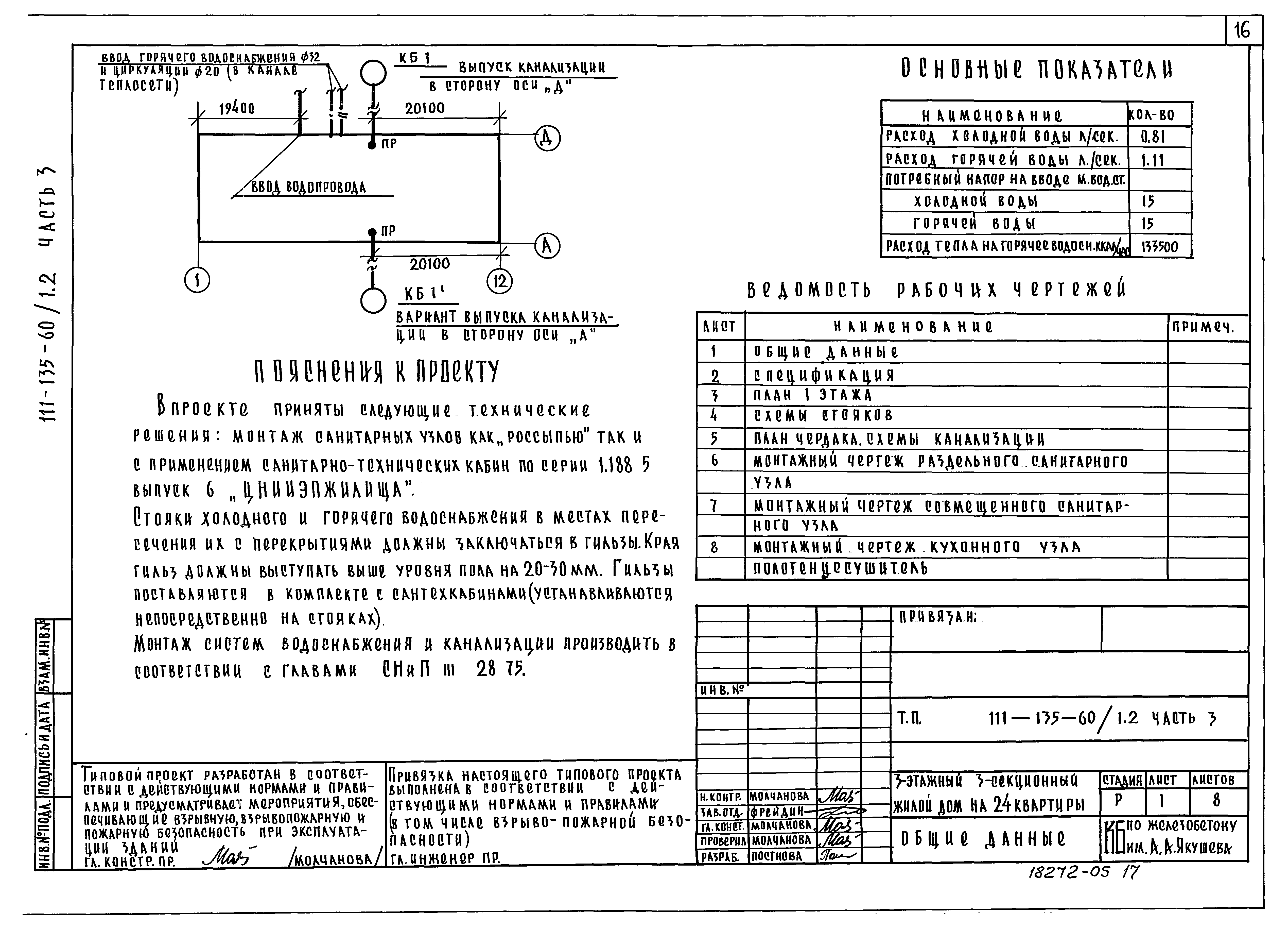 Типовой проект 111-135-60/1.2