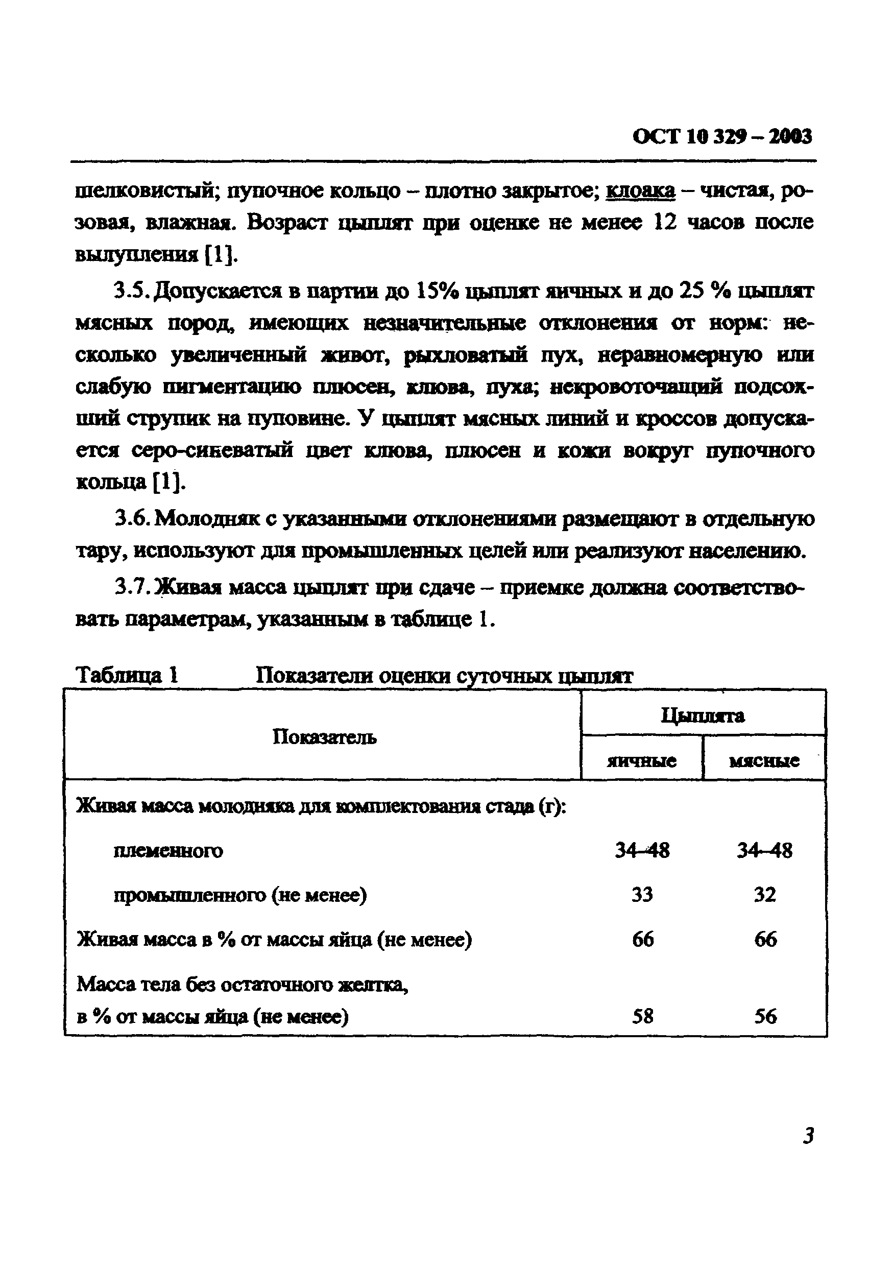 ОСТ 10 329-2003