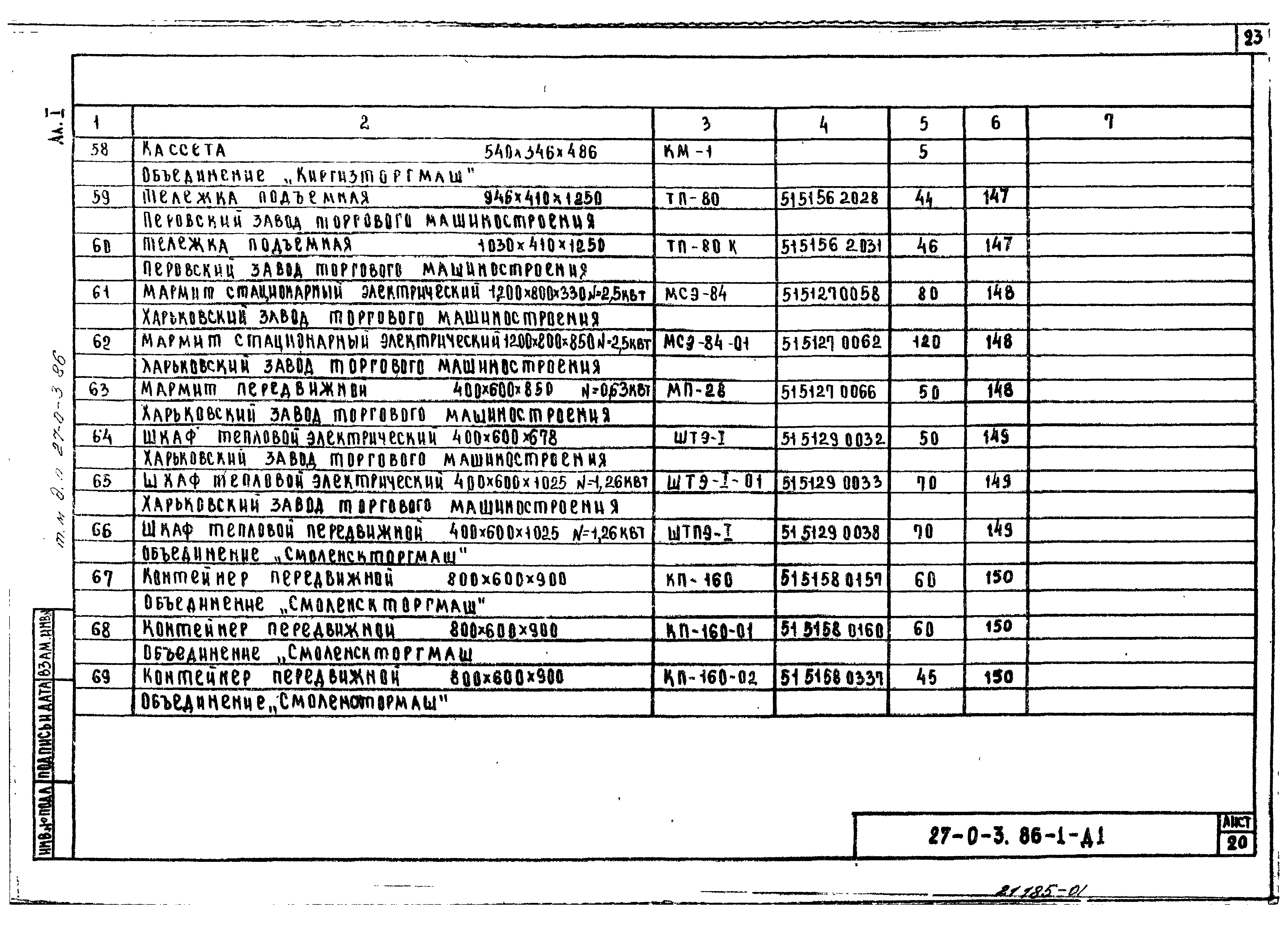 Типовые материалы для проектирования 27-0-3.86