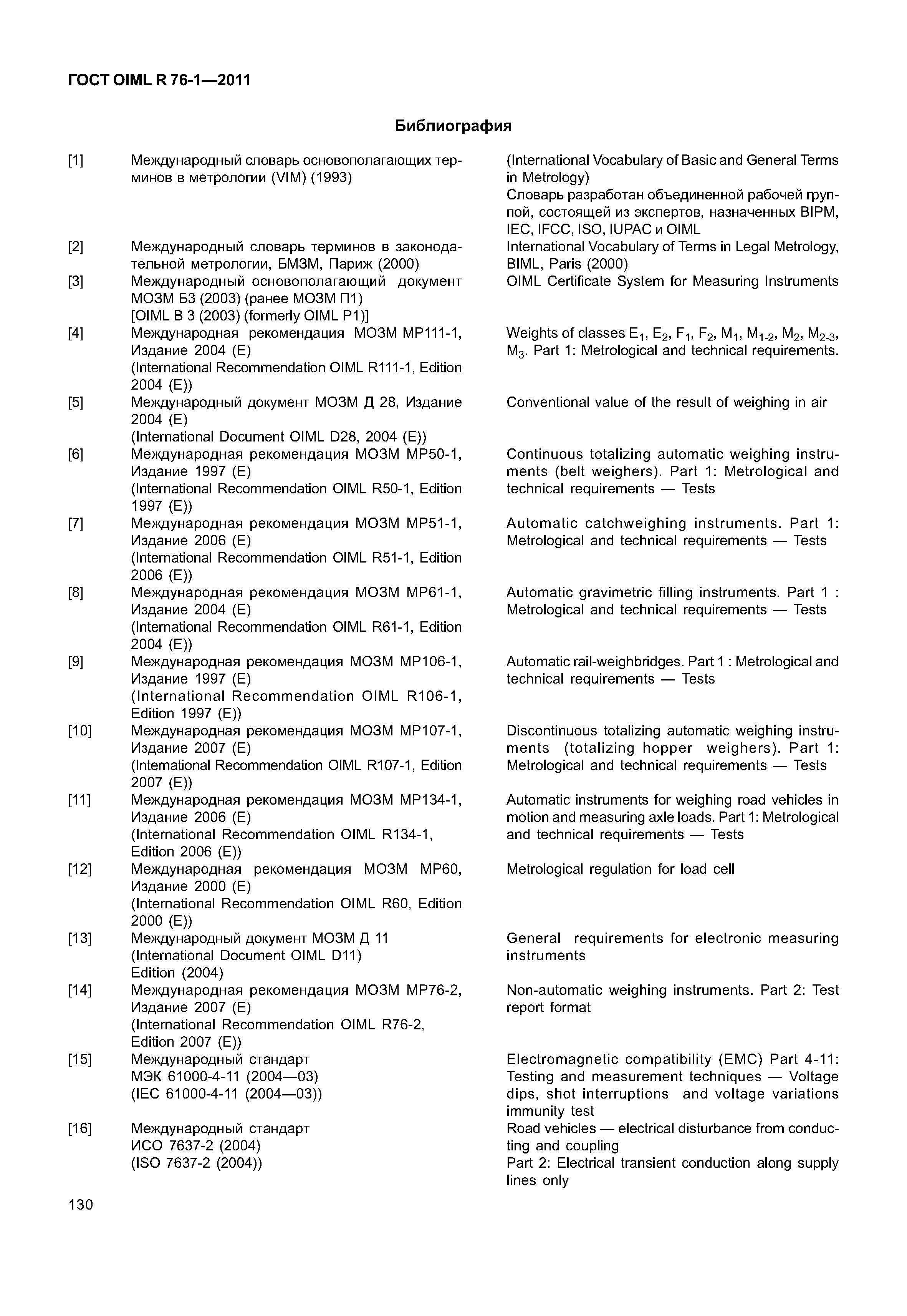 ГОСТ OIML R 76-1-2011