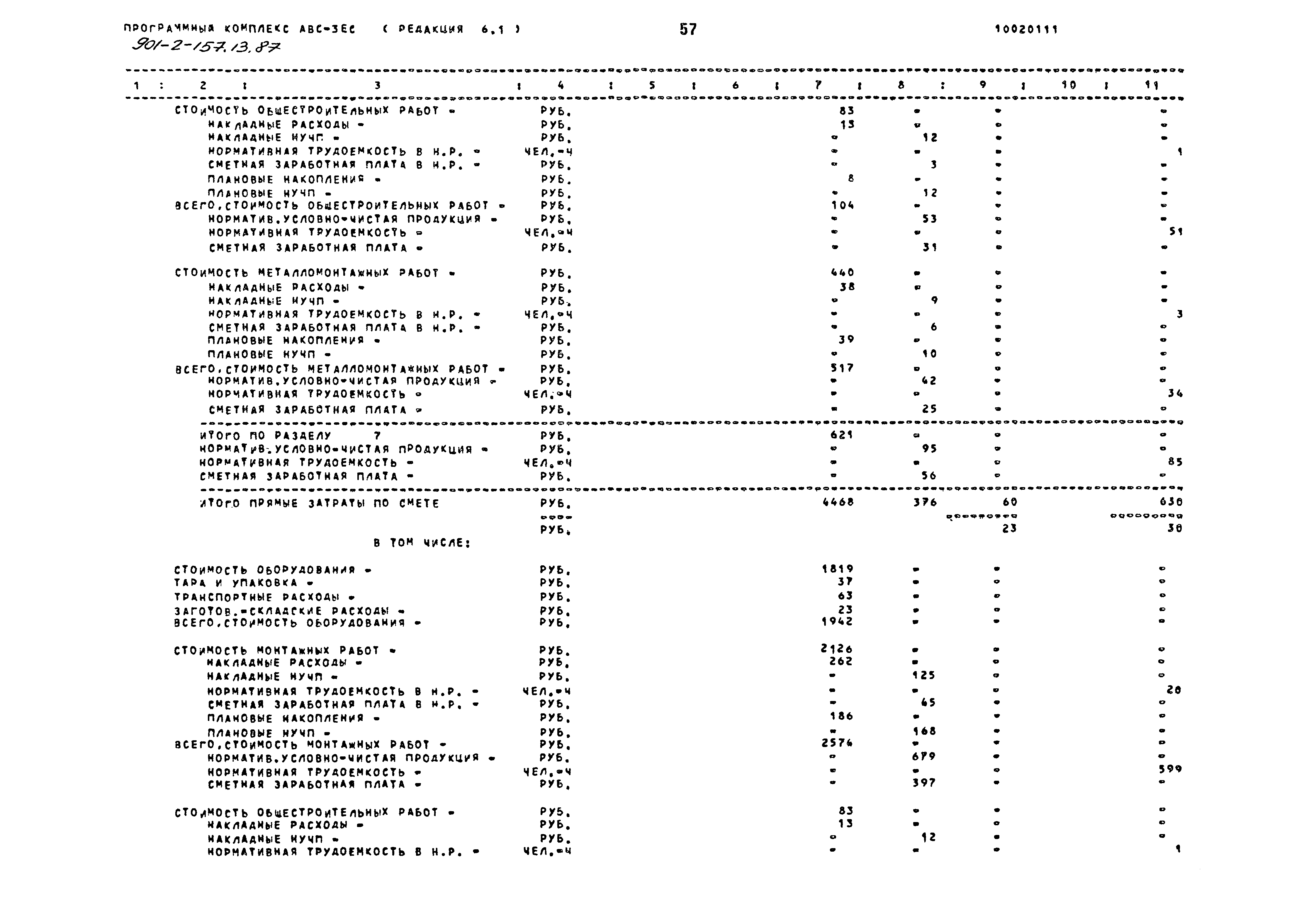 Зональный типовой проект 901-2-157.13.87