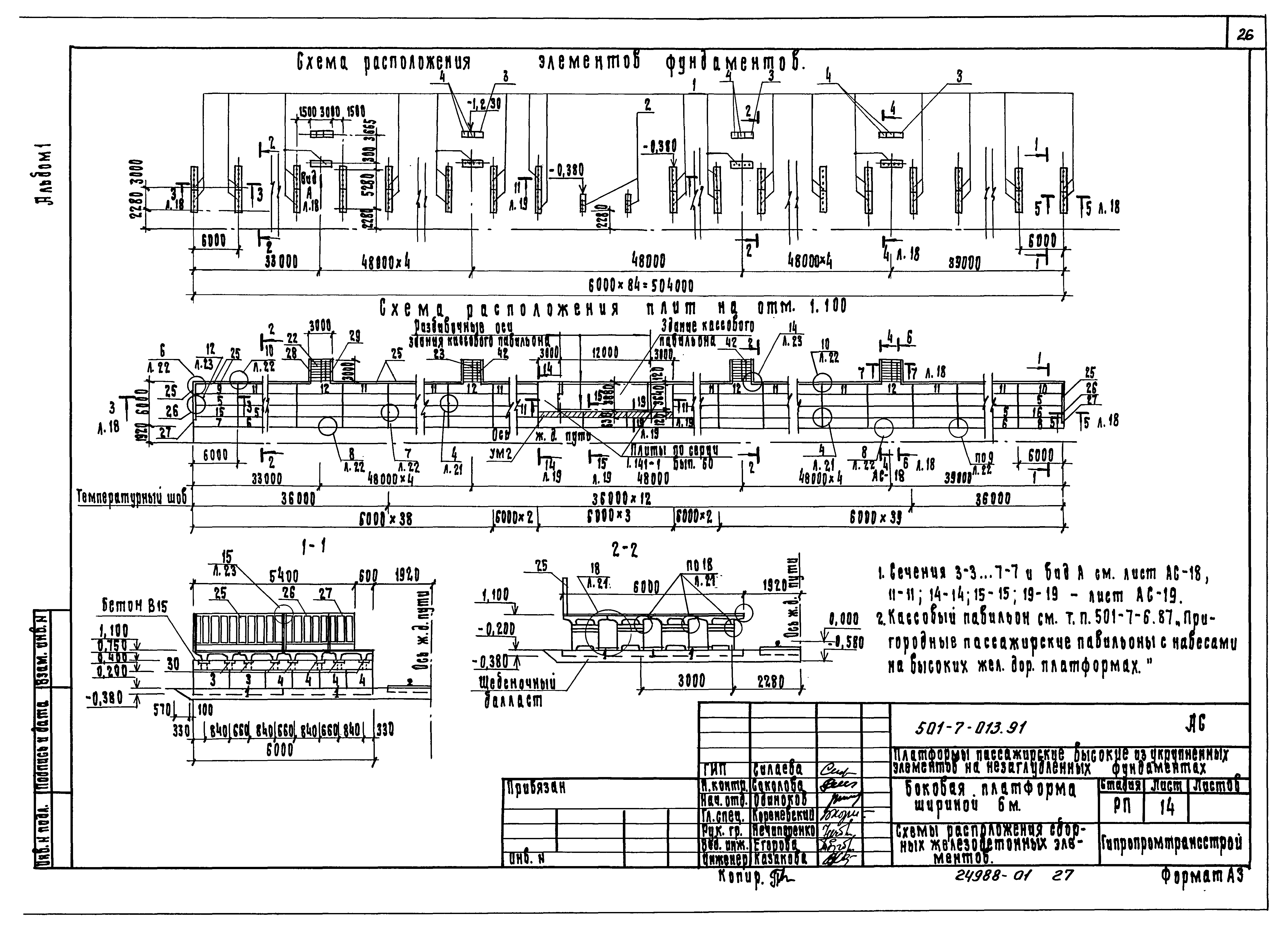 Типовые проектные решения 501-7-013.91