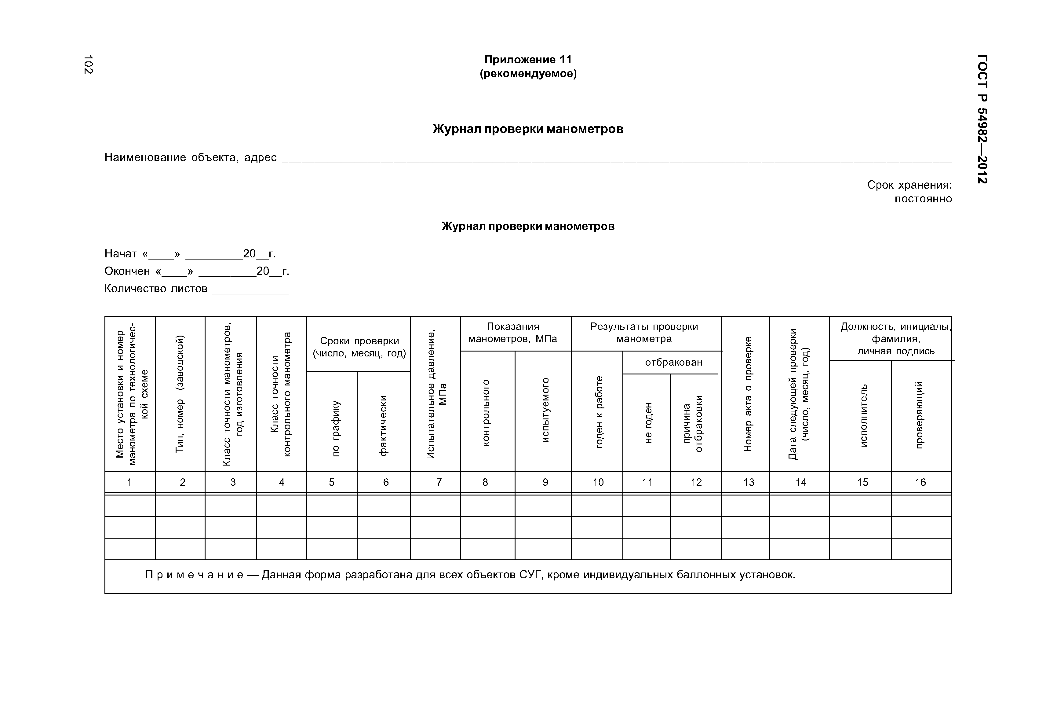 ГОСТ Р 54982-2012