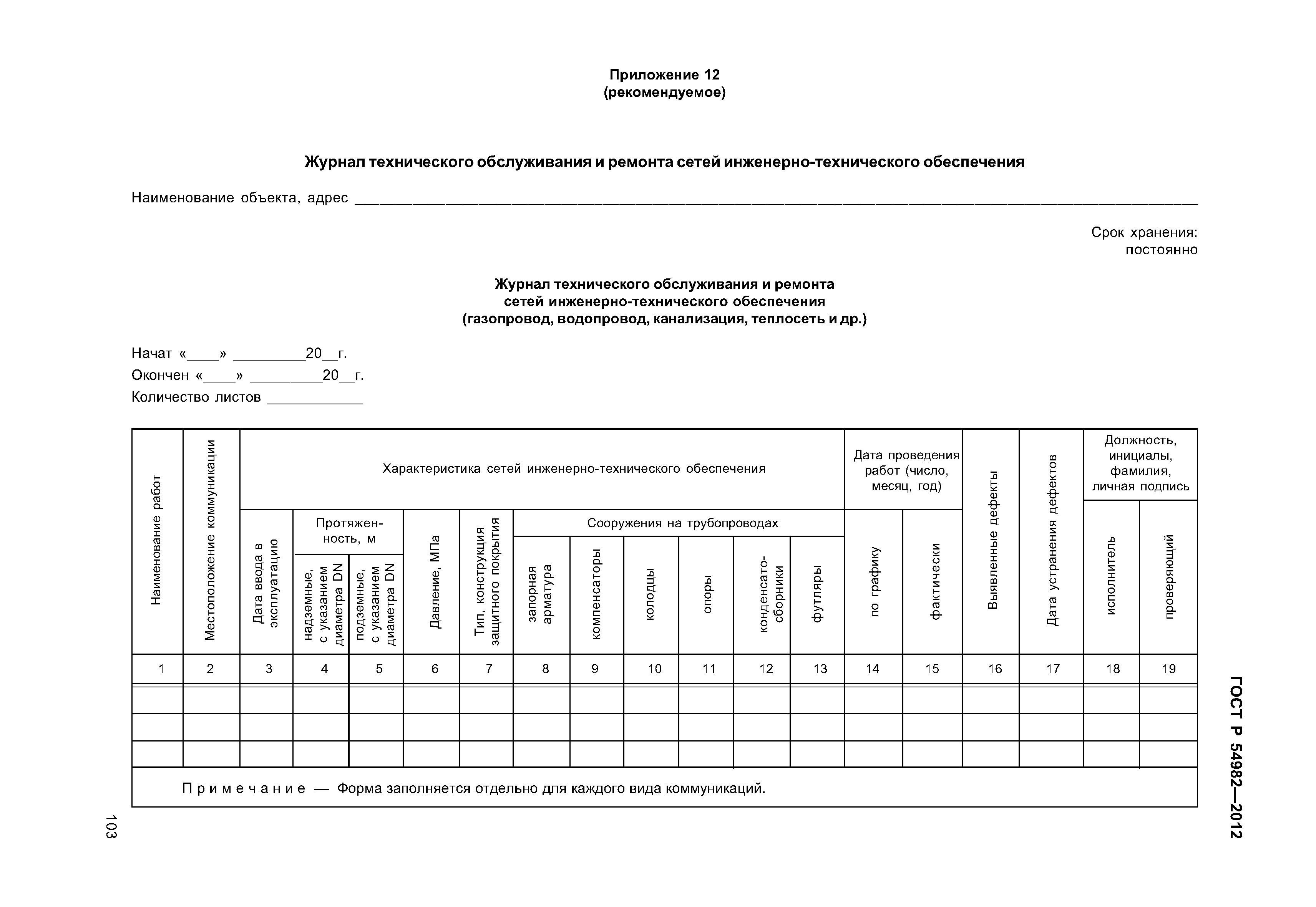 ГОСТ Р 54982-2012