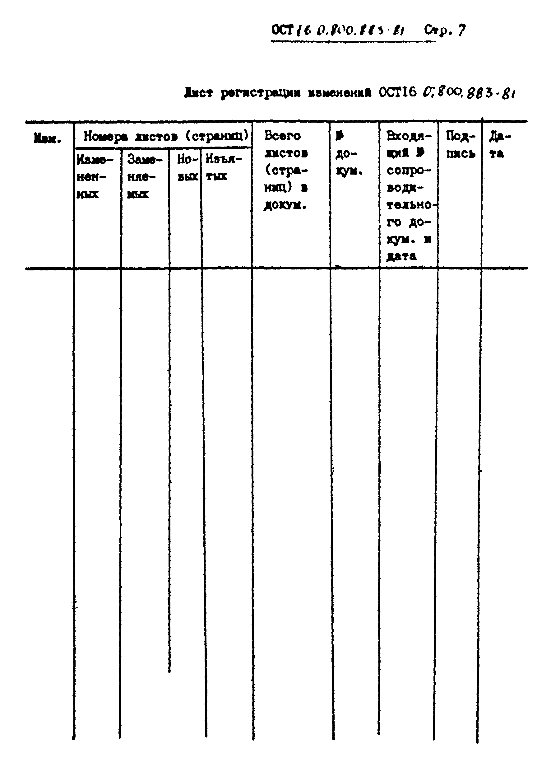 ОСТ 16-0.800.883-81