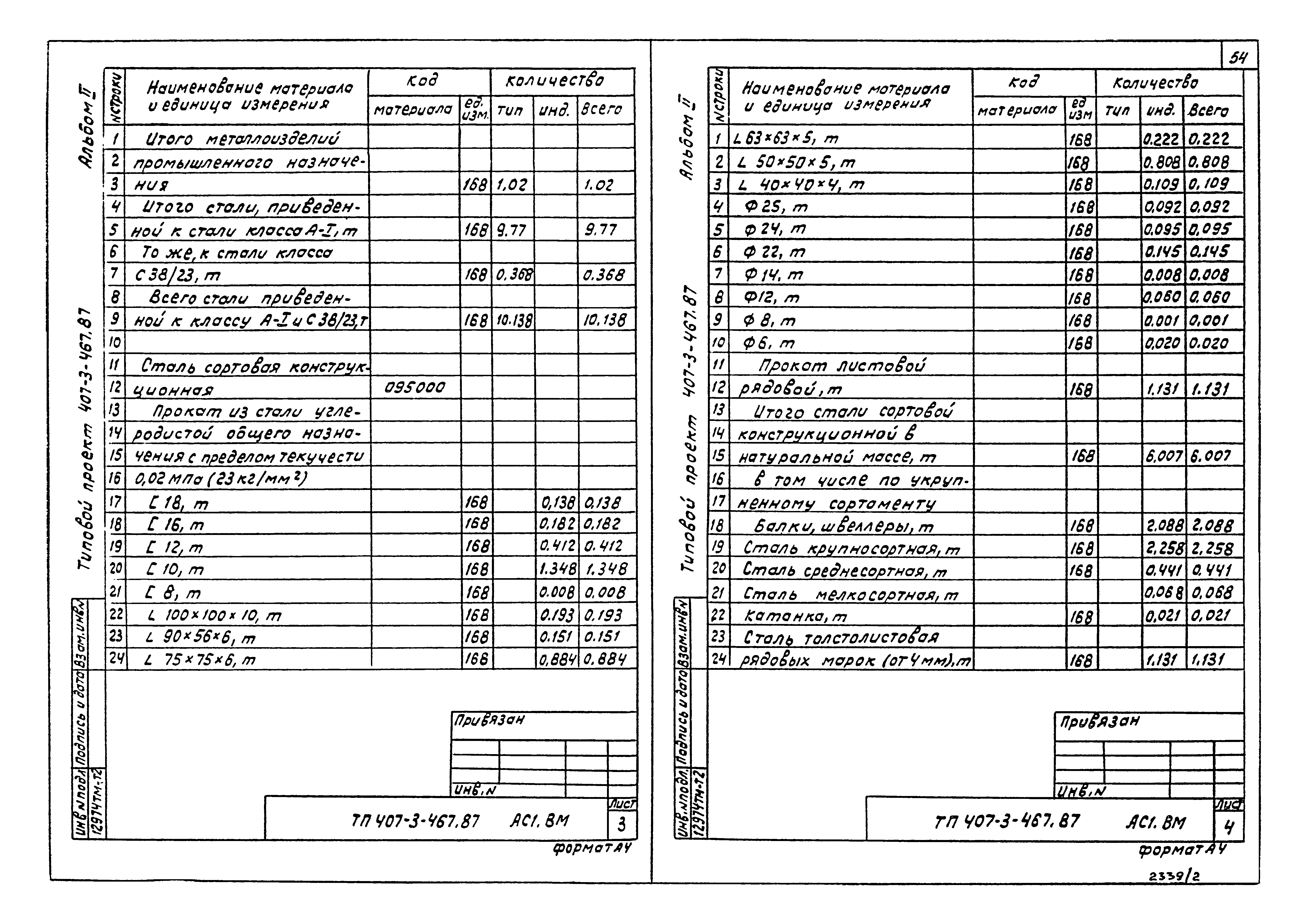 Типовой проект 407-3-467.87