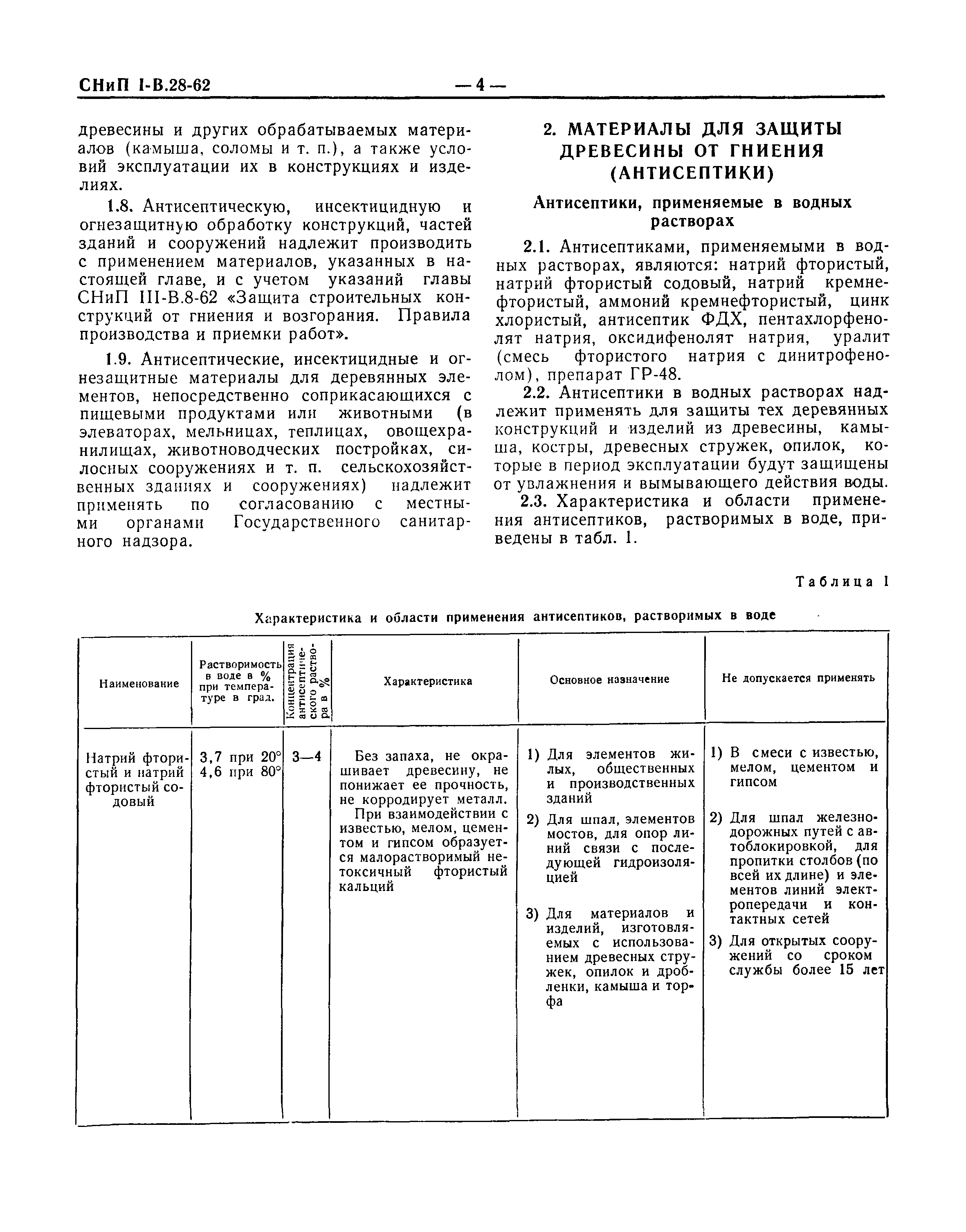 СНиП I-В.28-62