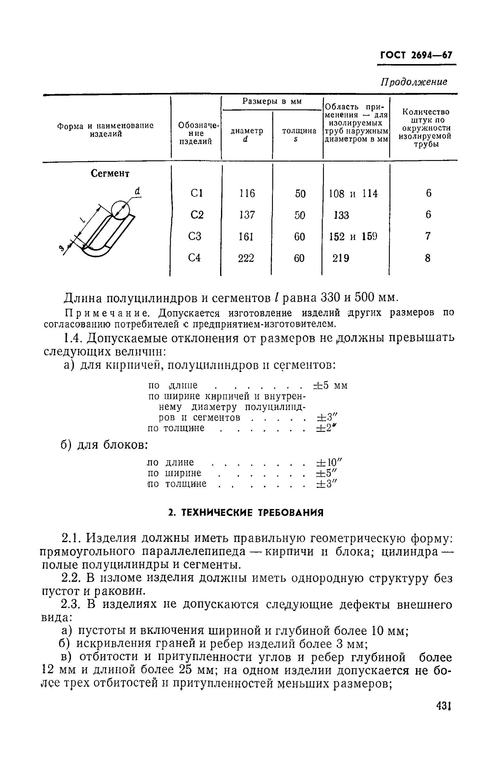 ГОСТ 2694-67