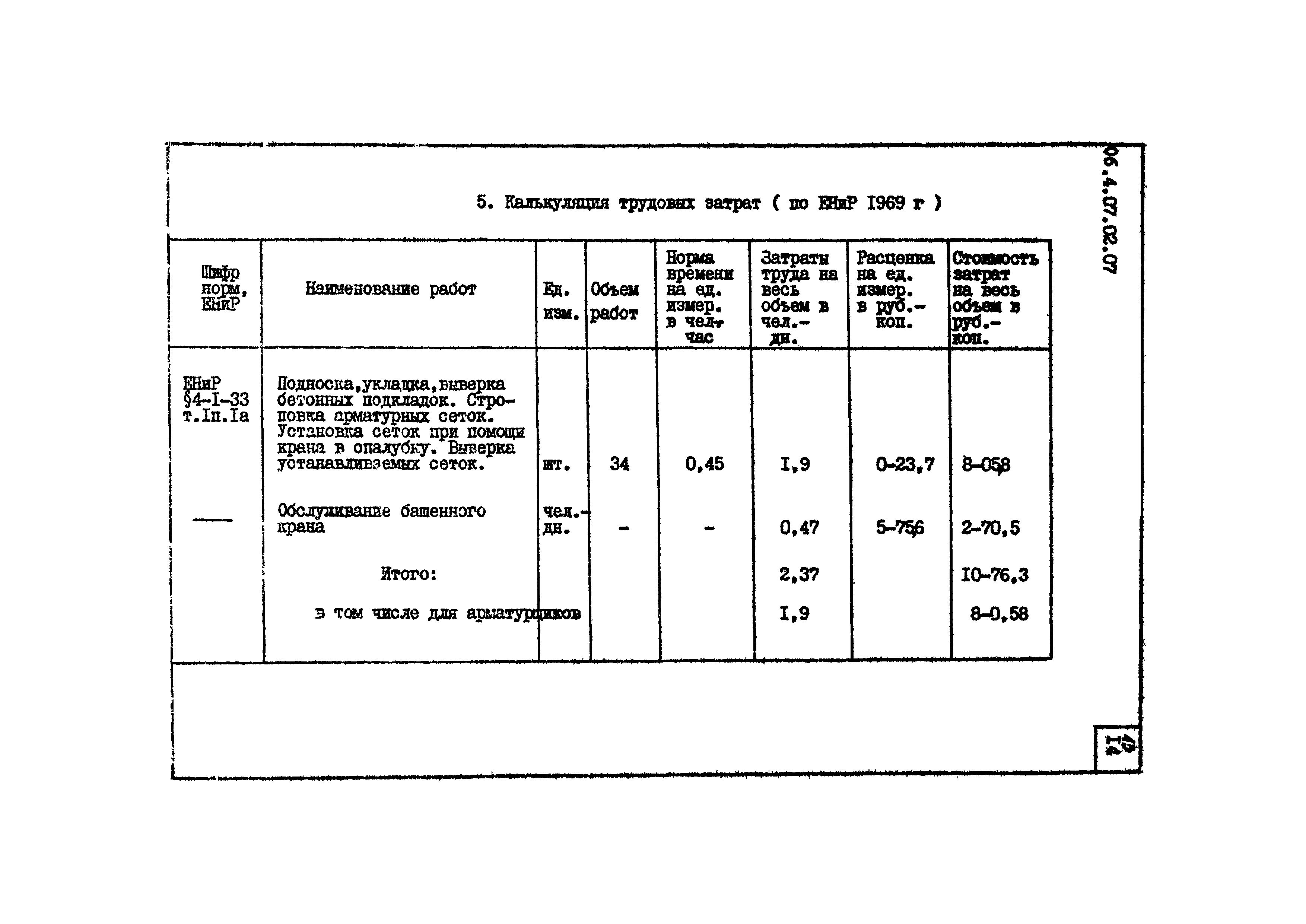 ТТК 4.07.02.07