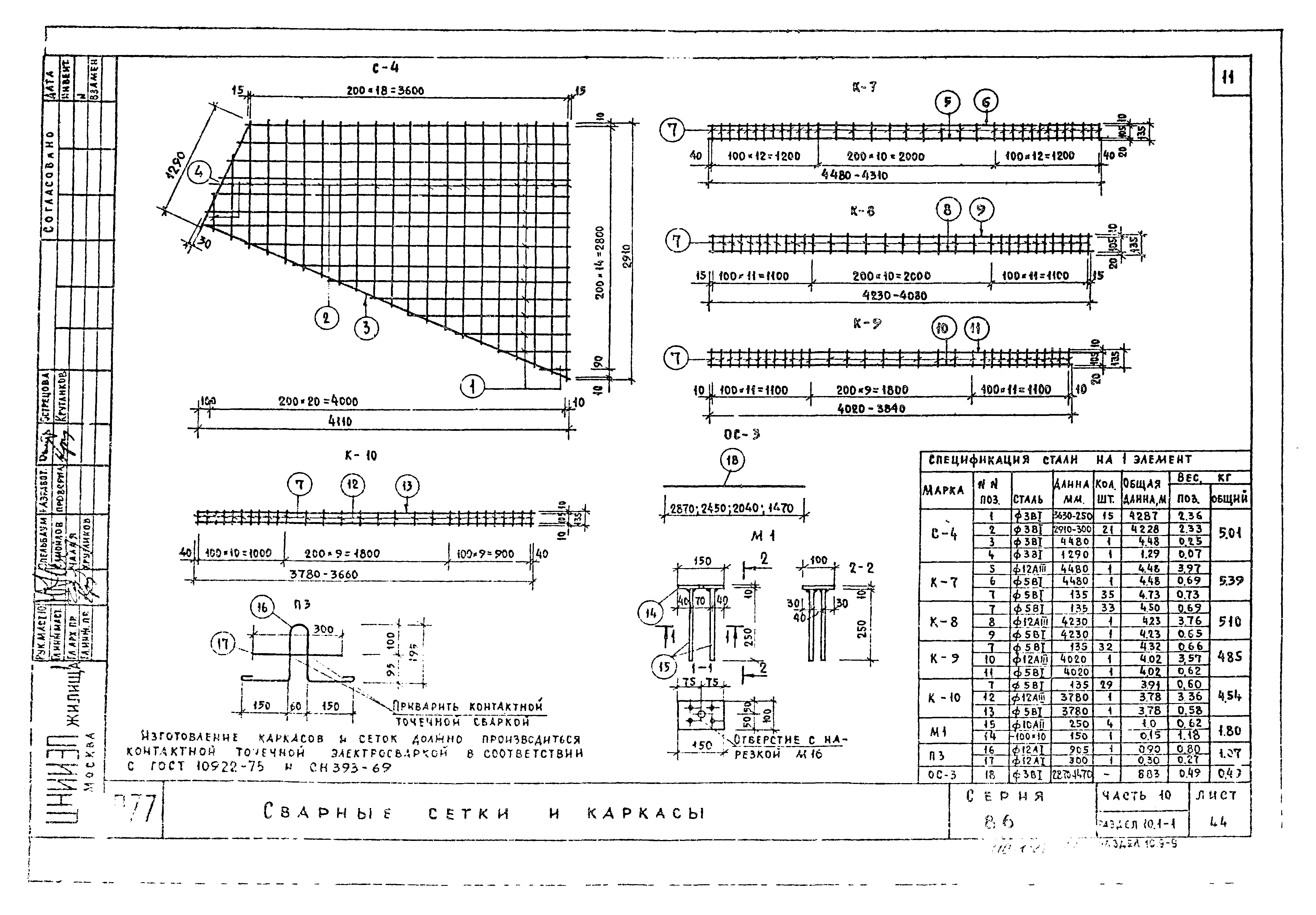 Типовой проект Серия 86