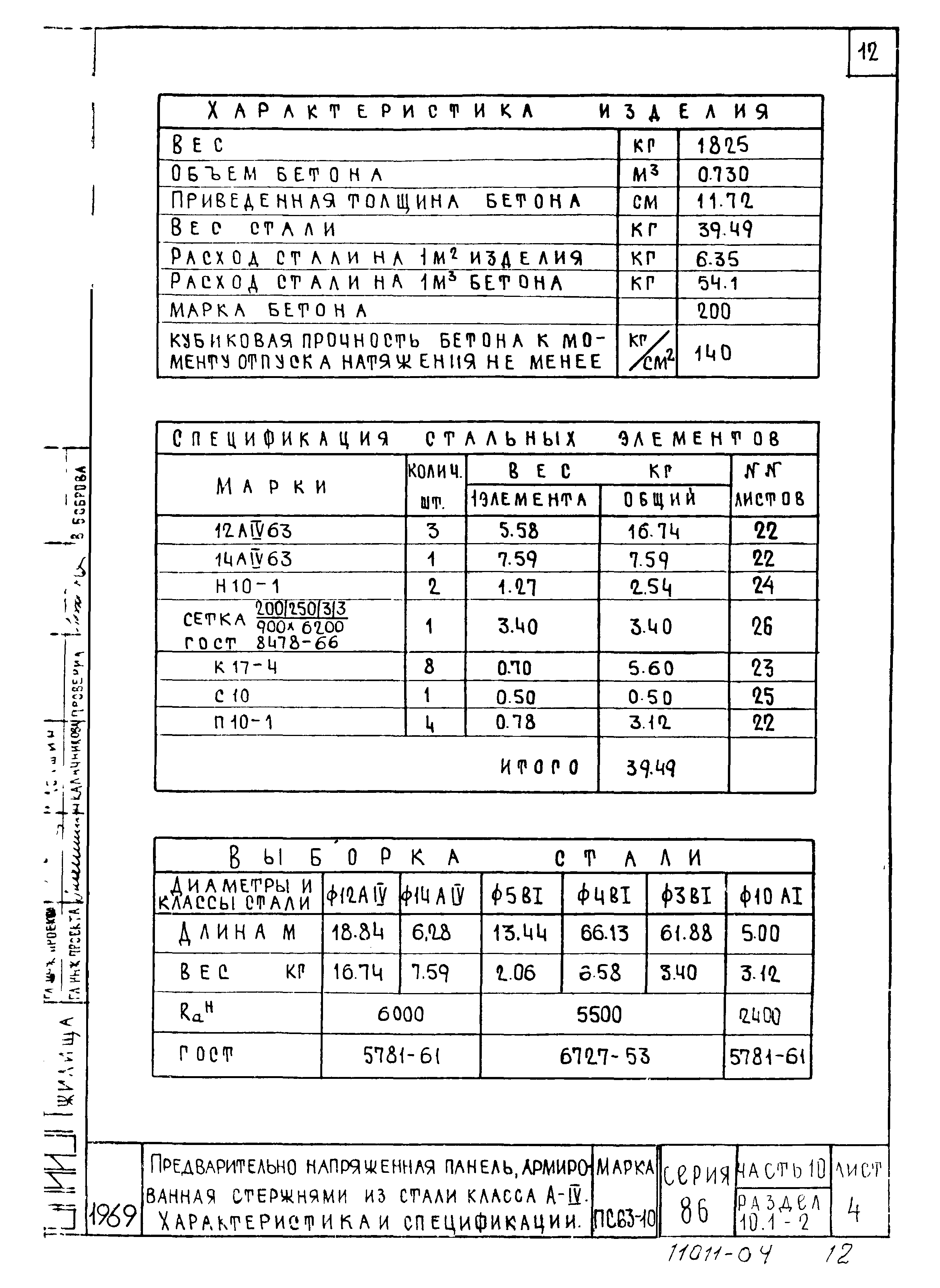 Типовой проект Серия 86