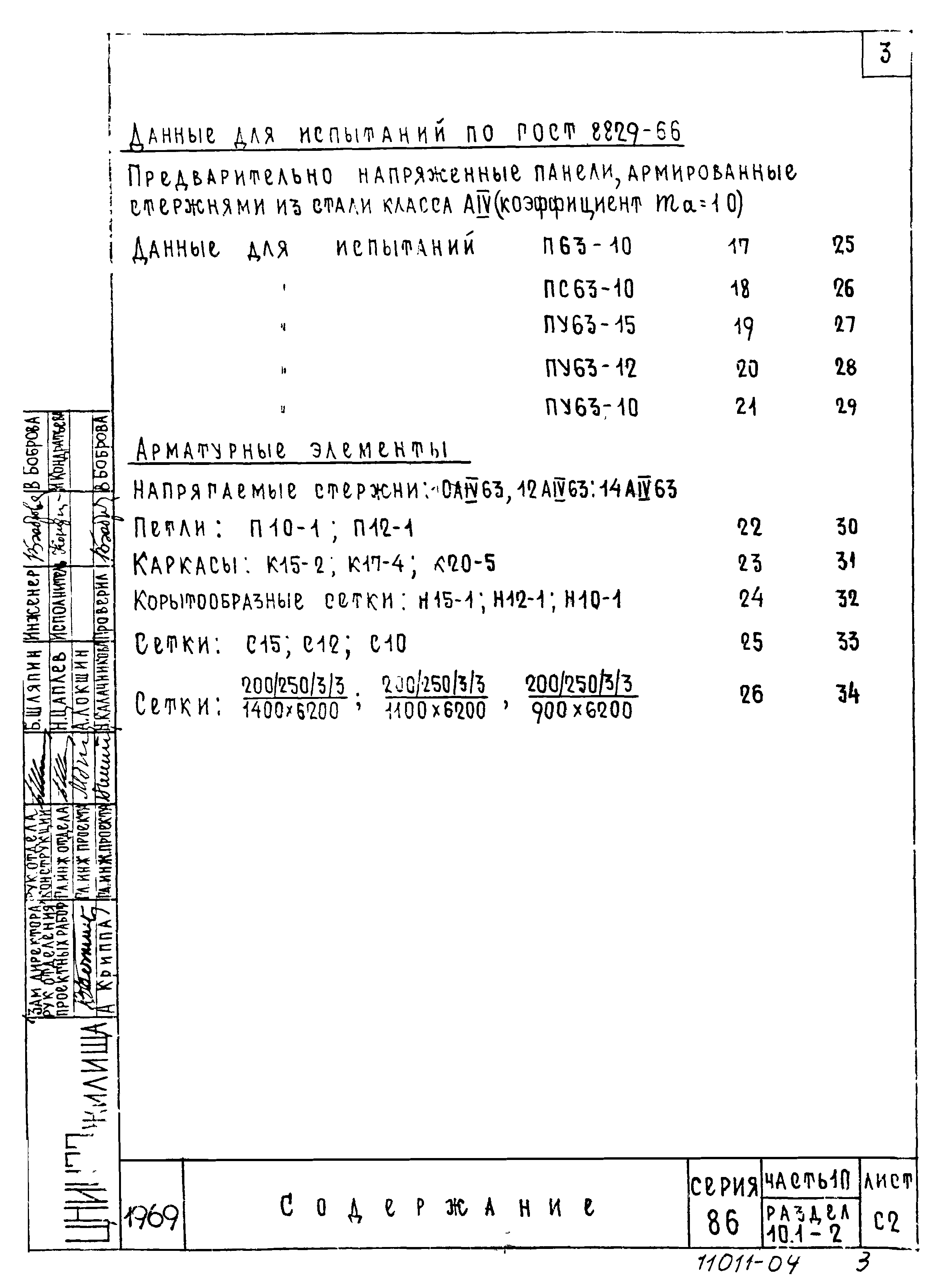 Типовой проект Серия 86