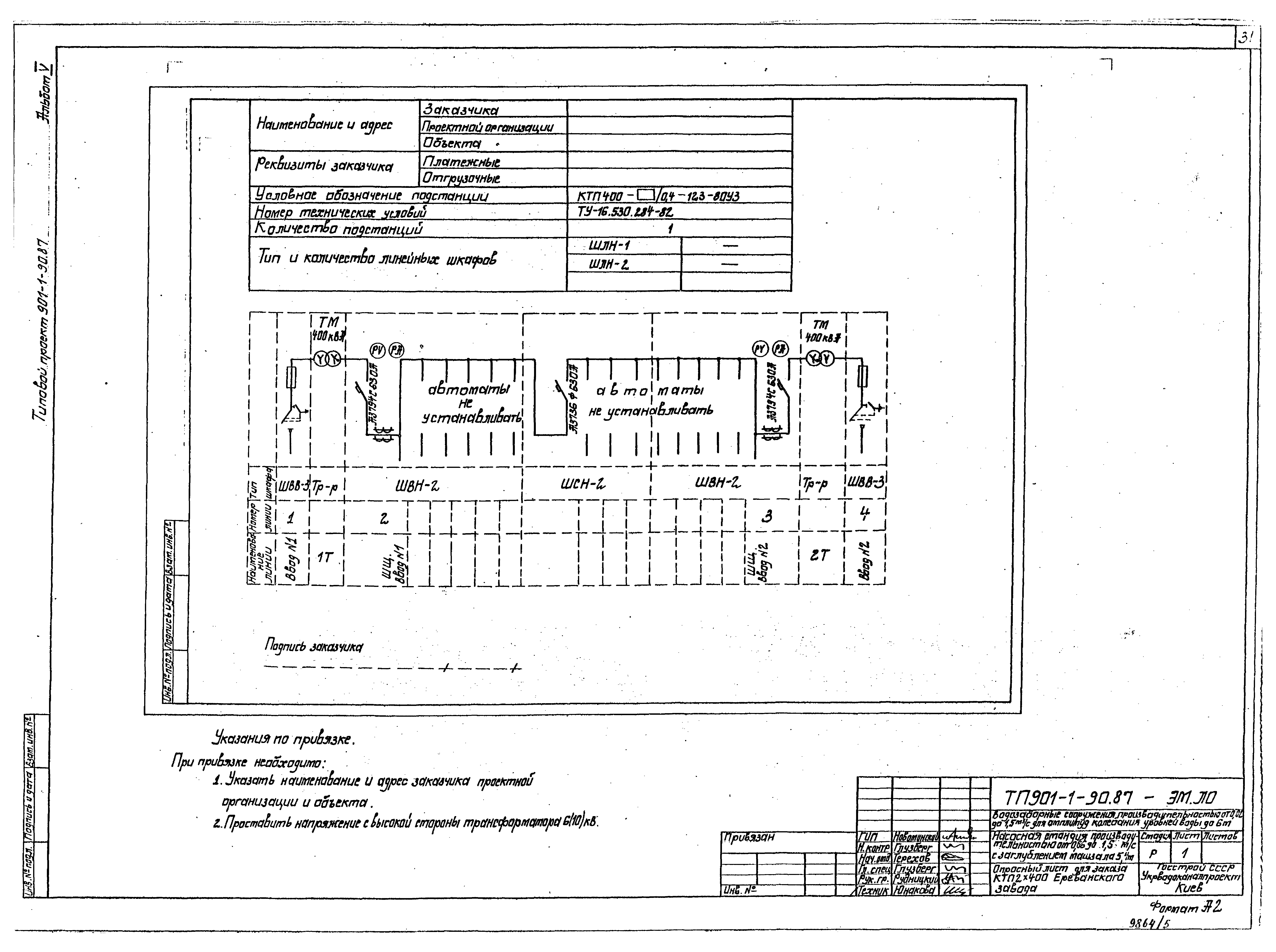 Типовой проект 901-1-89.87