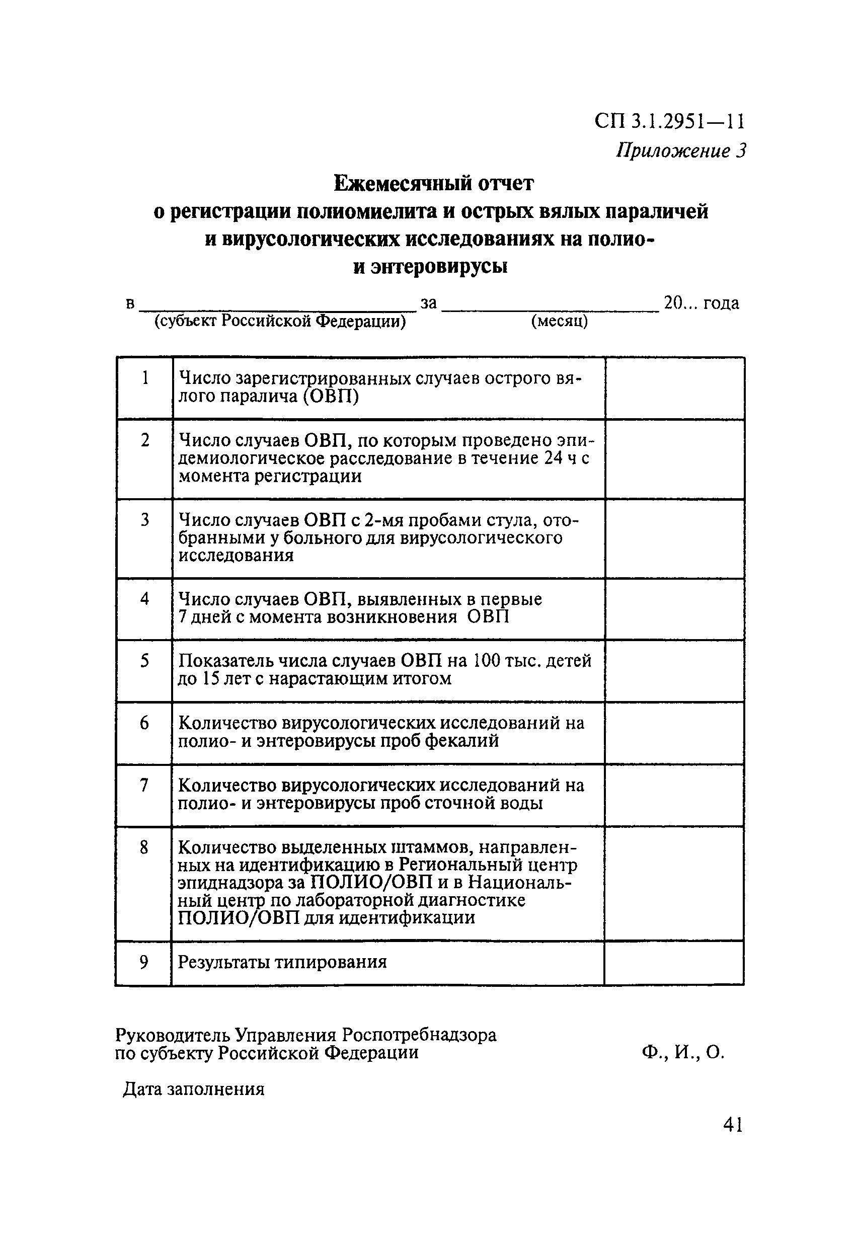 СП 3.1.2951-11