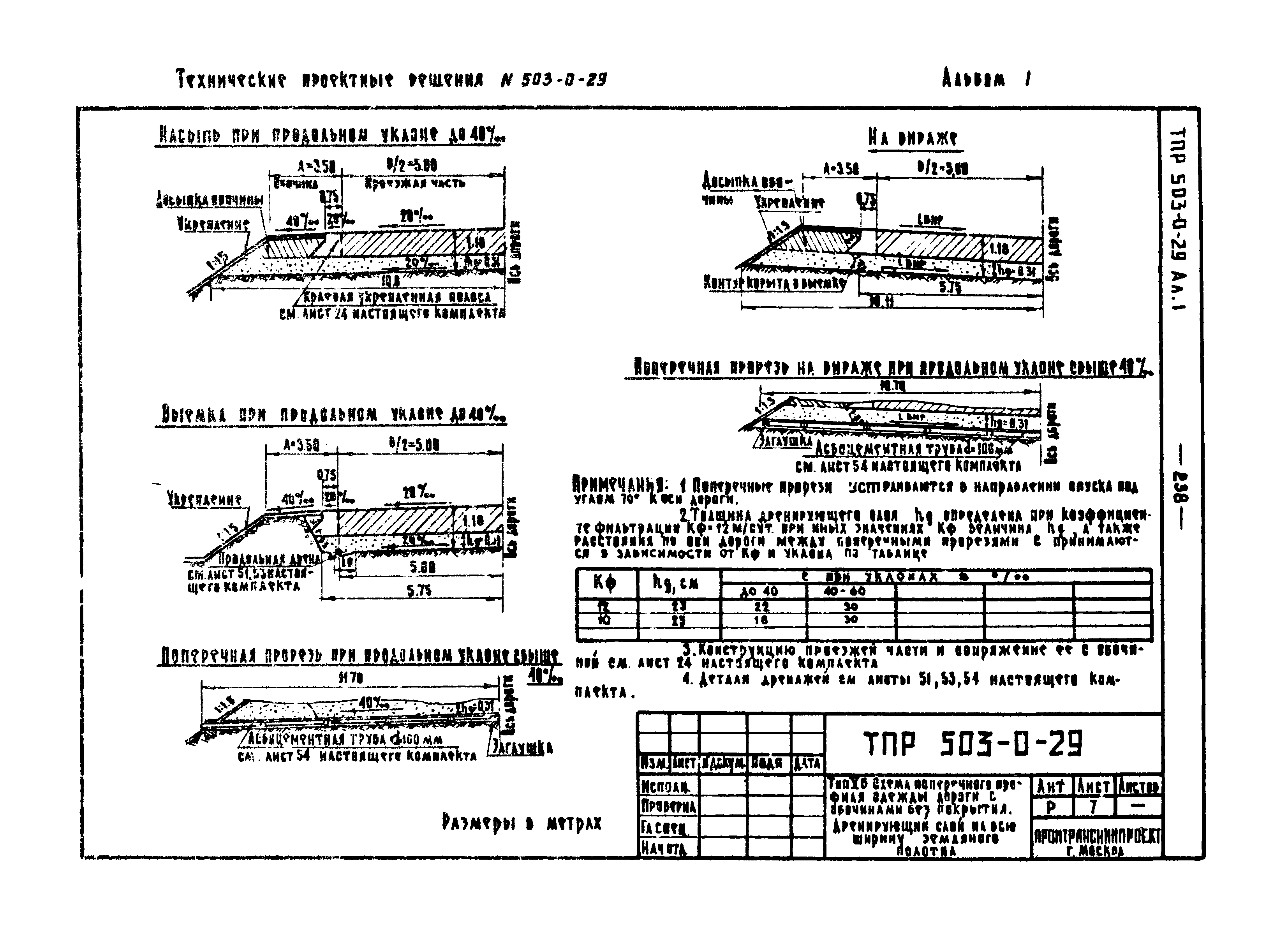 Типовые проектные решения 503-0-29