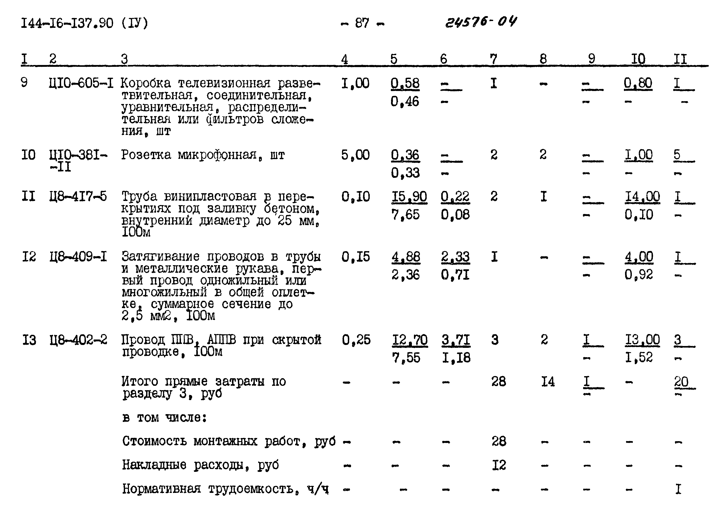 Типовой проект 144-16-137.90