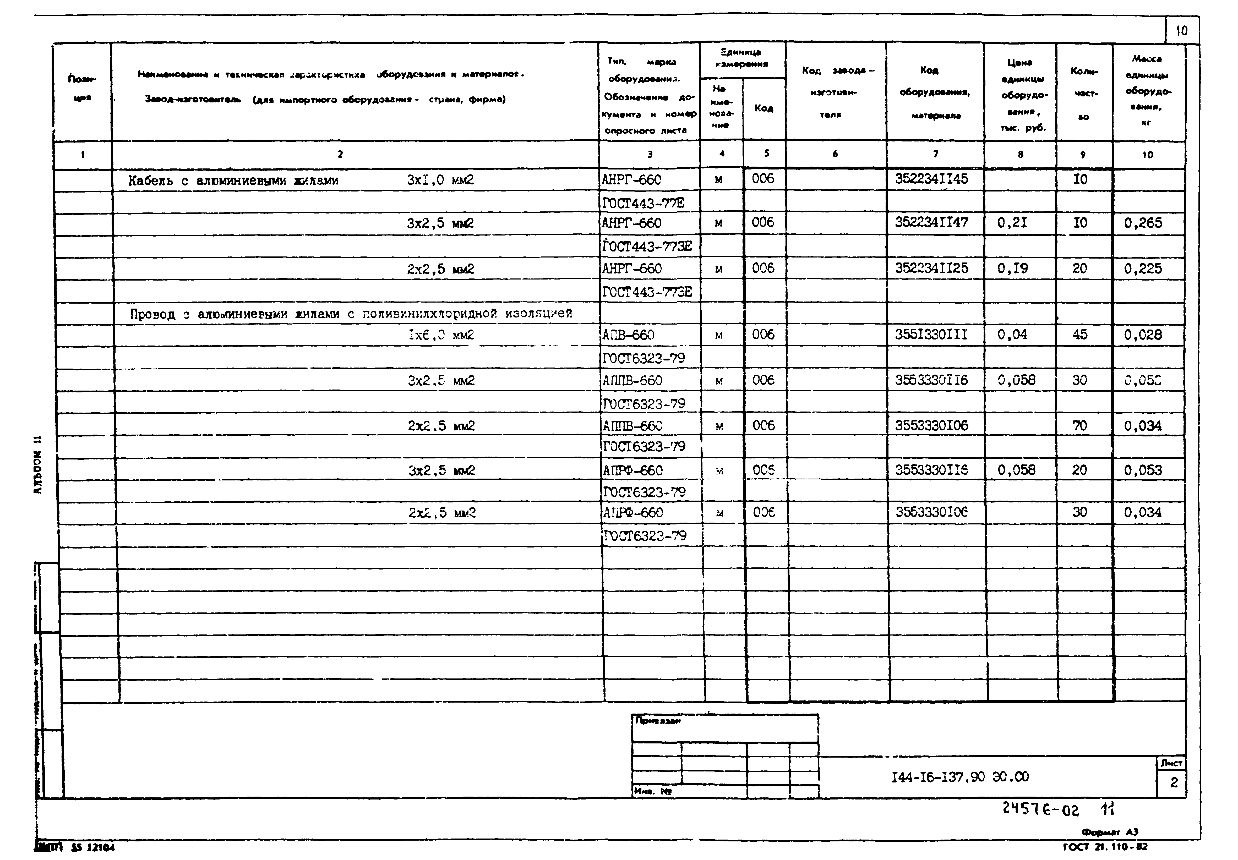 Типовой проект 144-16-137.90