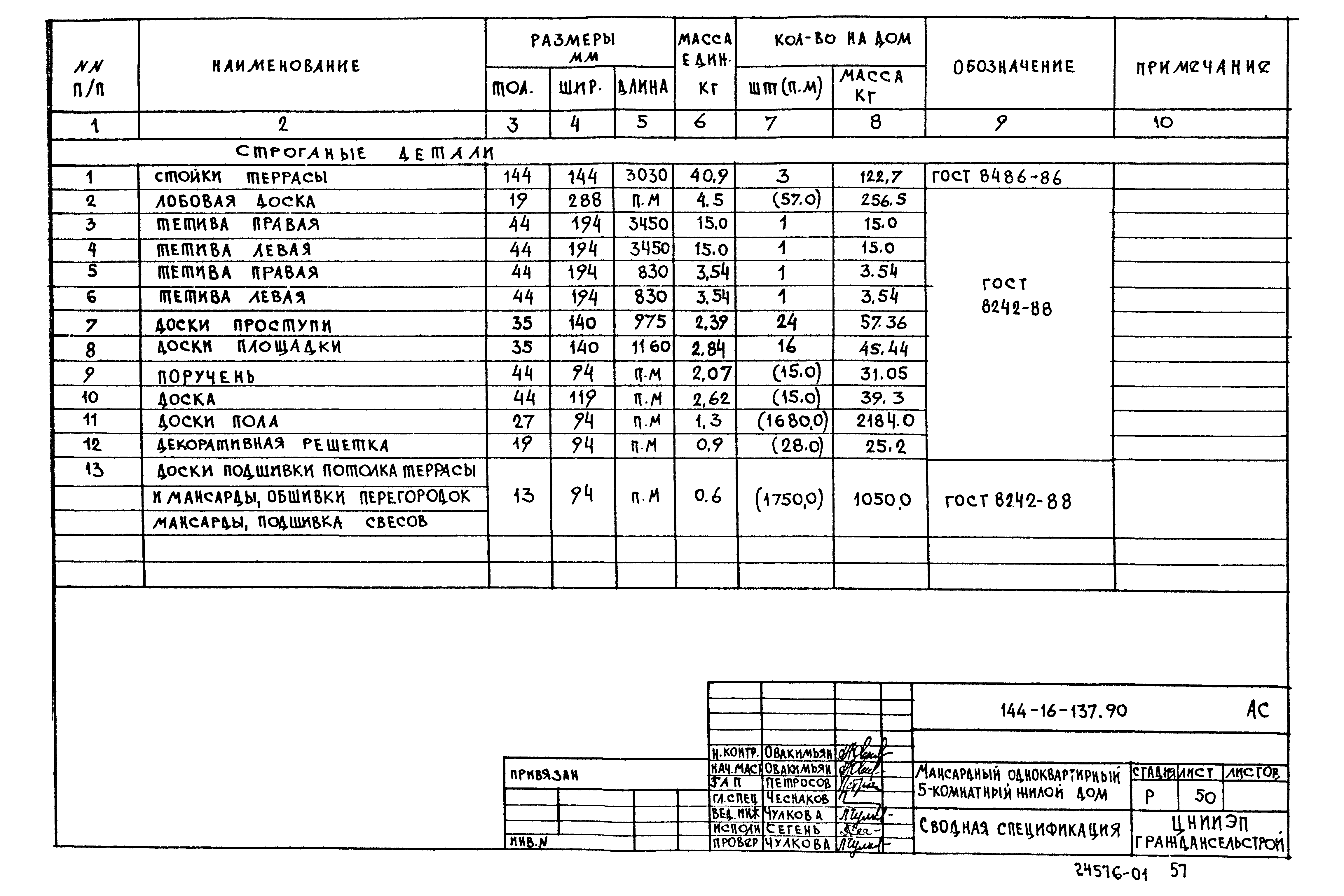 Типовой проект 144-16-137.90