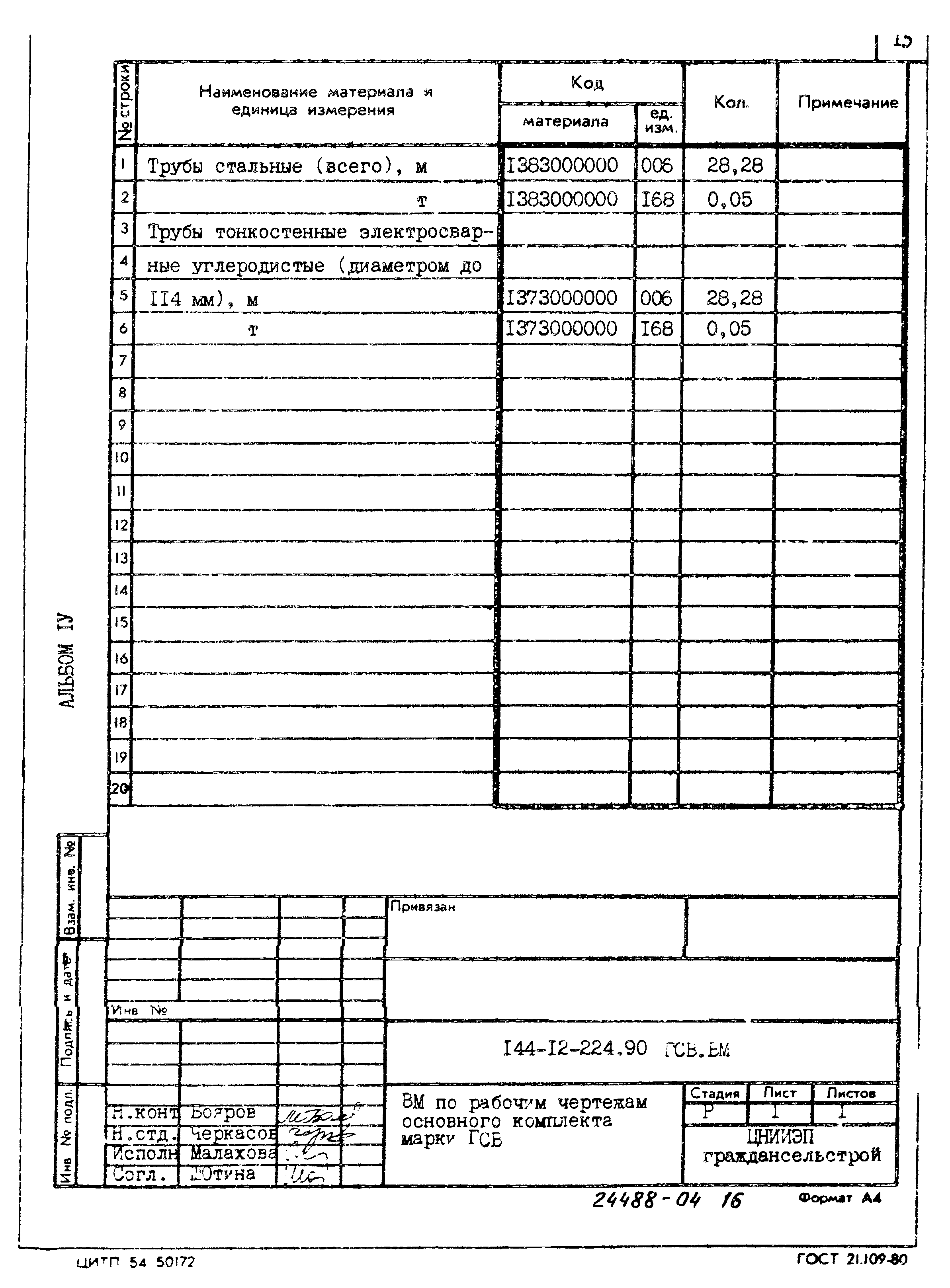 Типовой проект 144-12-224.90