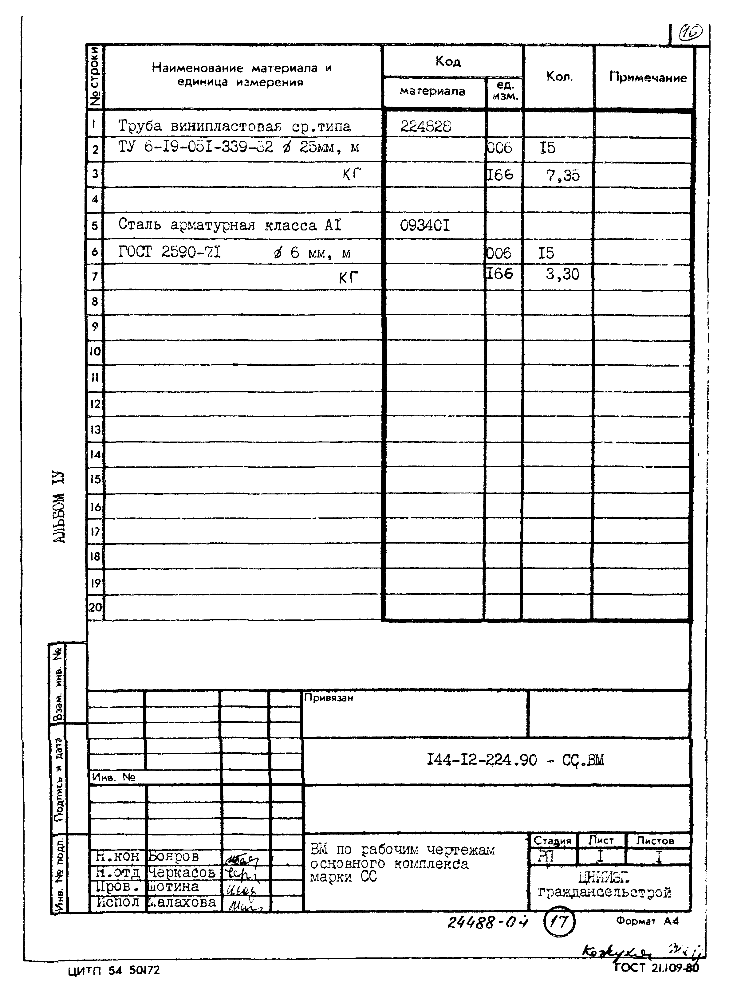 Типовой проект 144-12-224.90