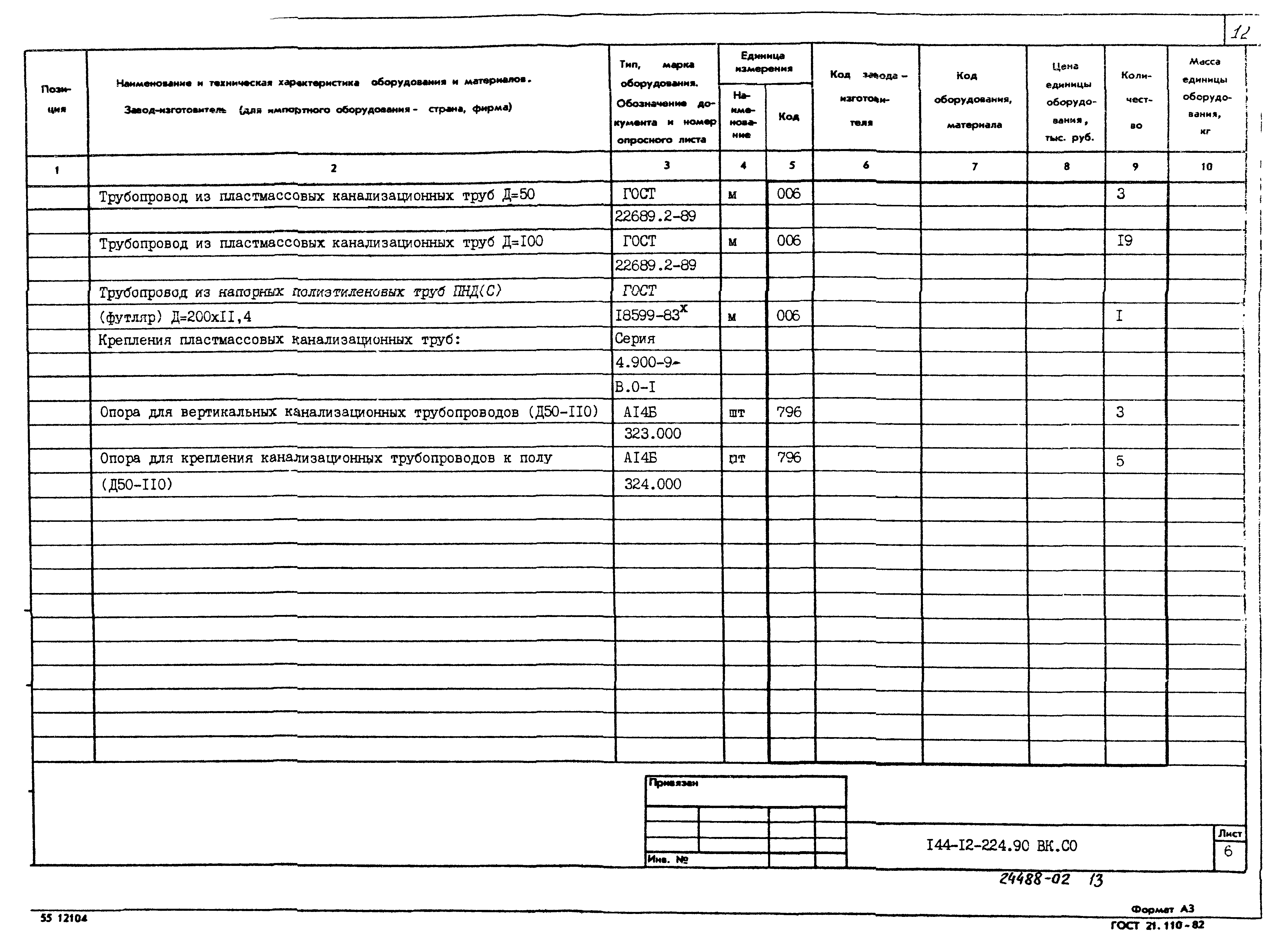 Типовой проект 144-12-224.90