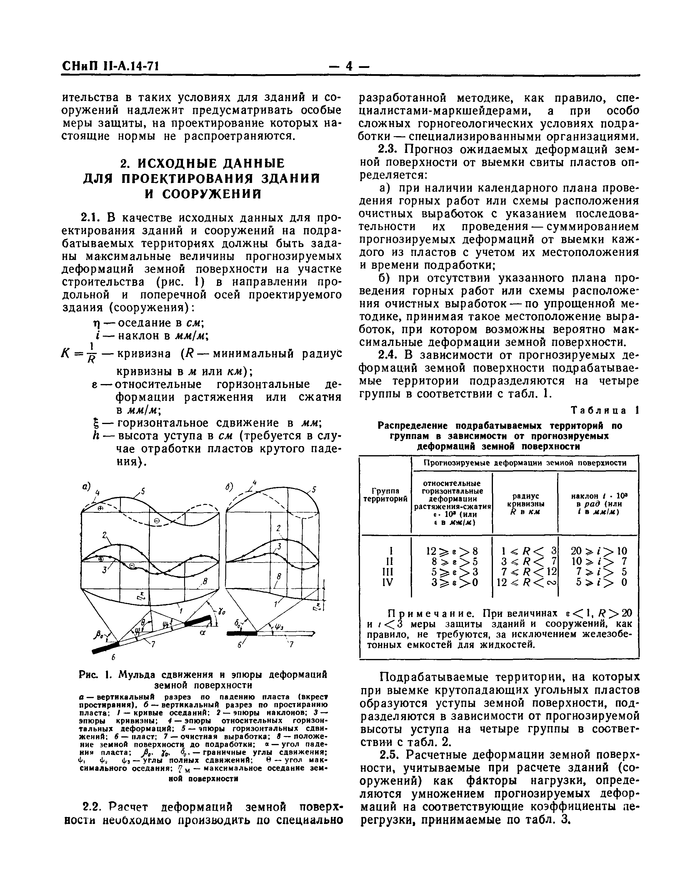 СНиП II-А.14-71