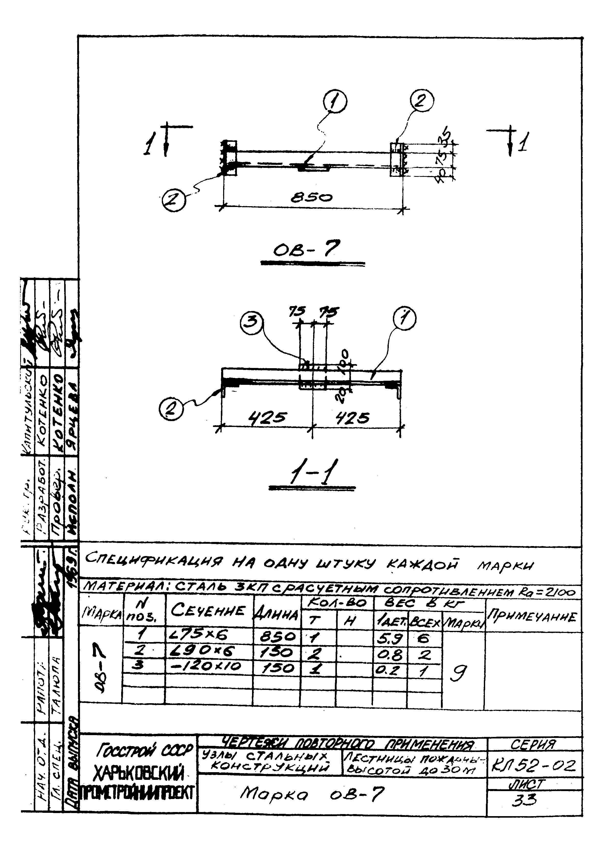 Серия КЛ 52-02