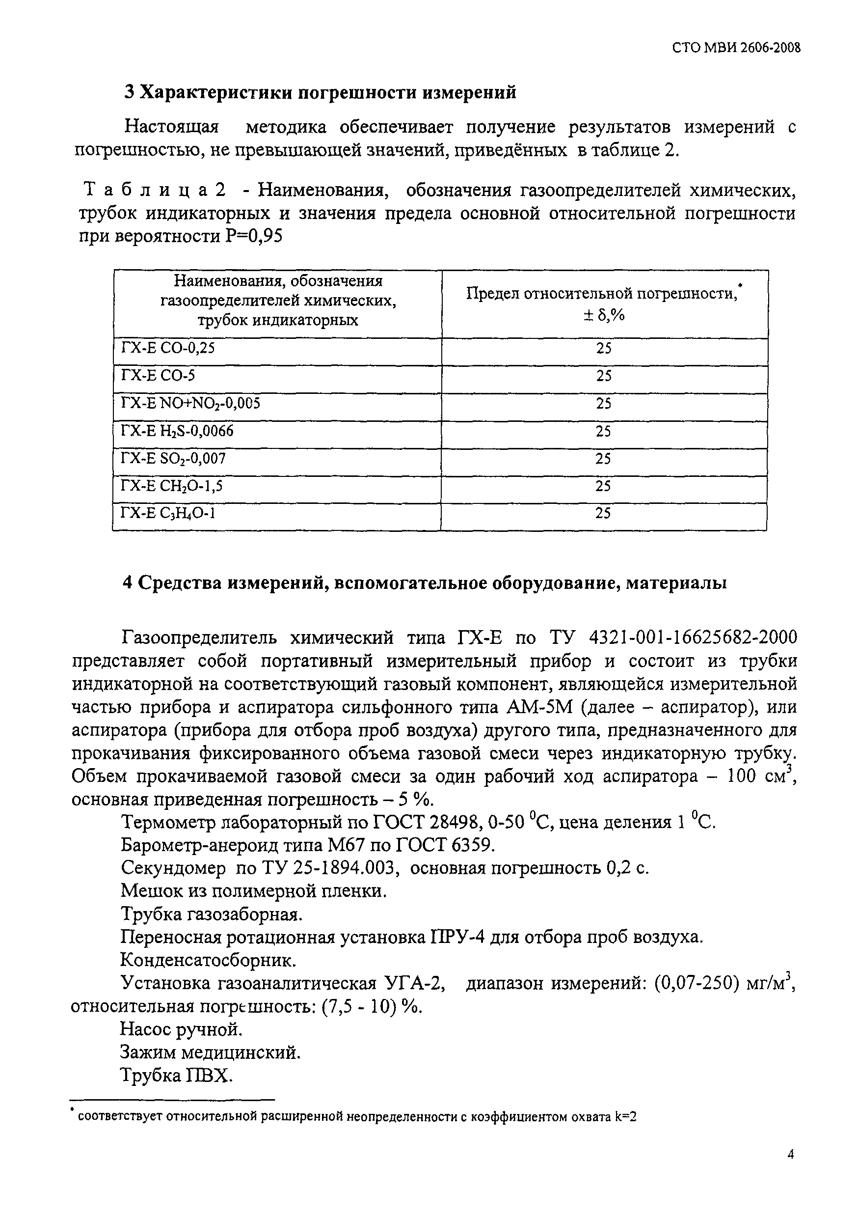 СТО МВИ 2606-2008