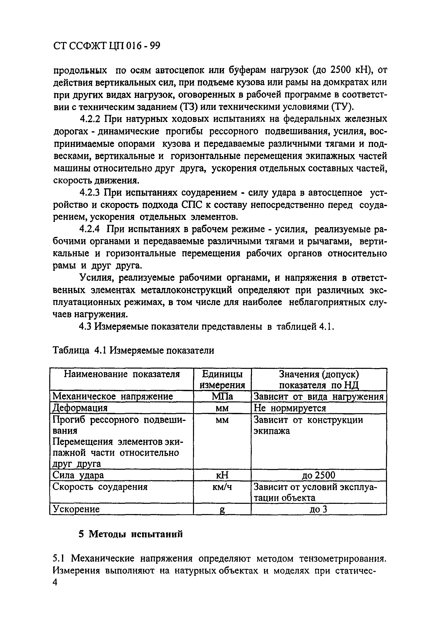 СТ ССФЖТ ЦП 016-99