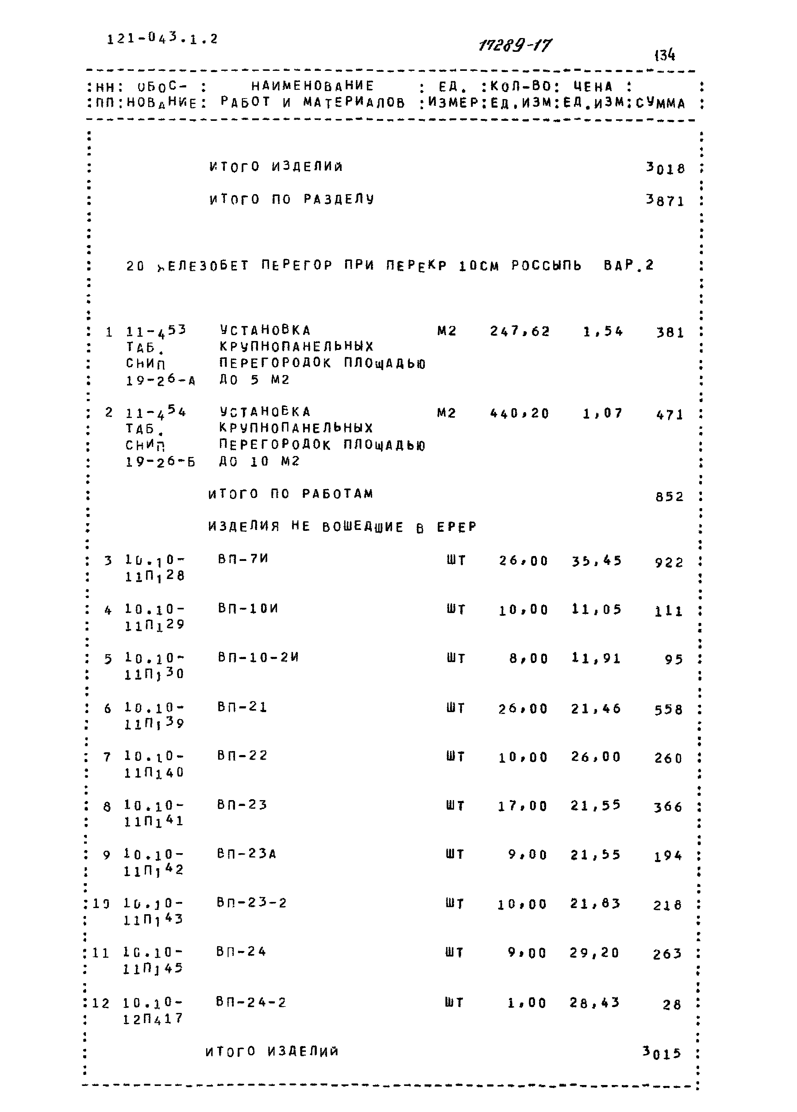 Типовой проект 121-043/1.2