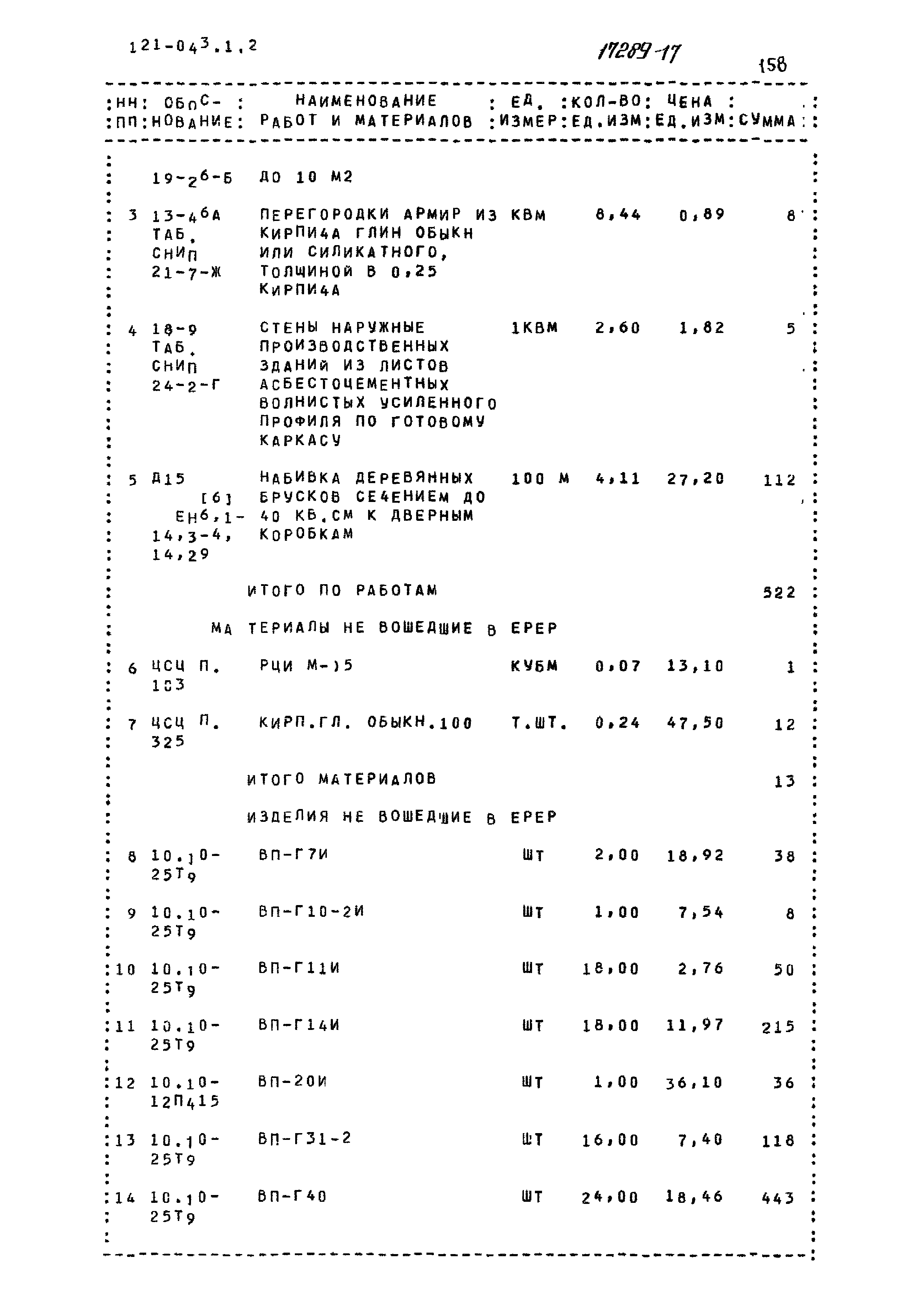 Типовой проект 121-043/1.2