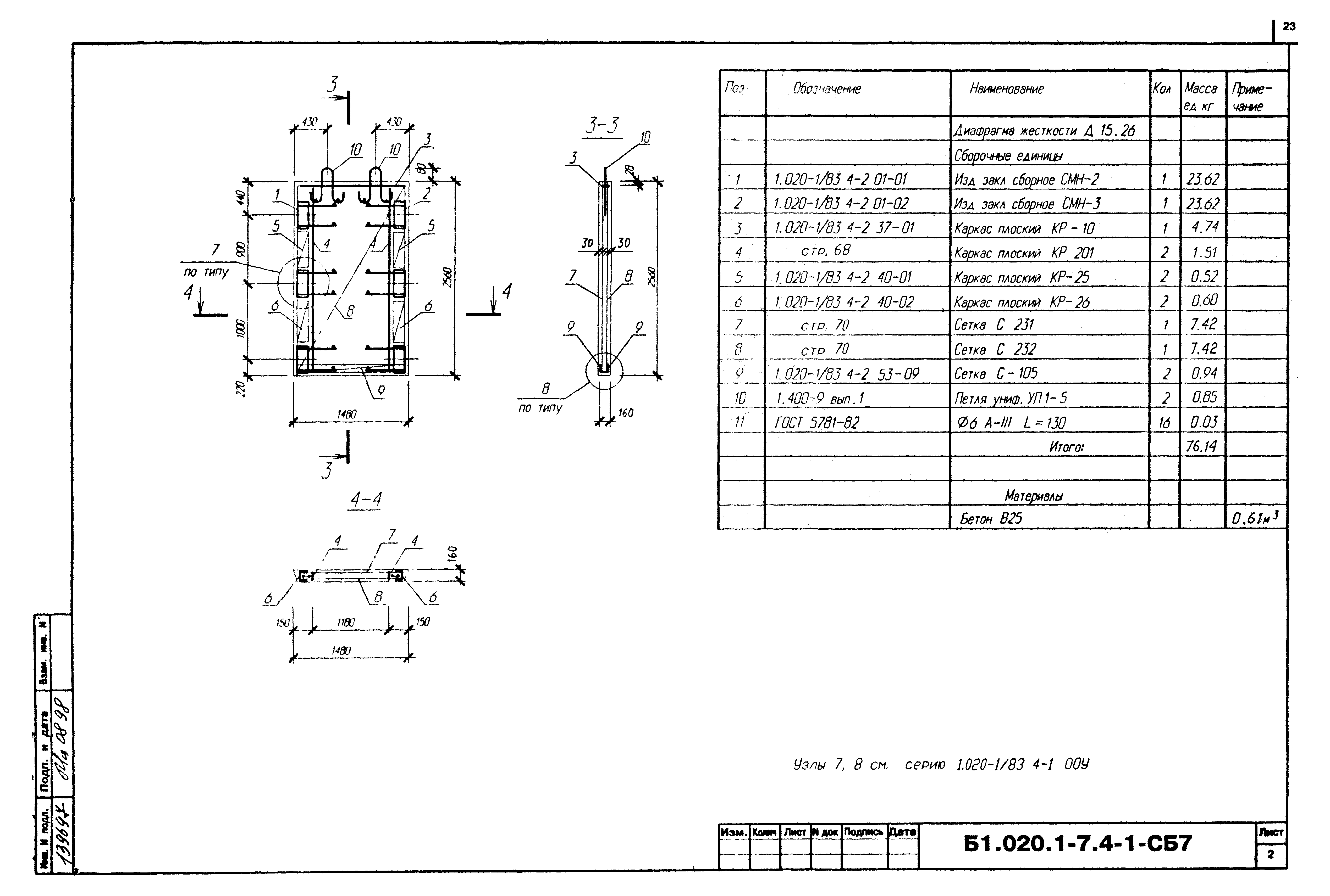 Серия Б1.020.1-7