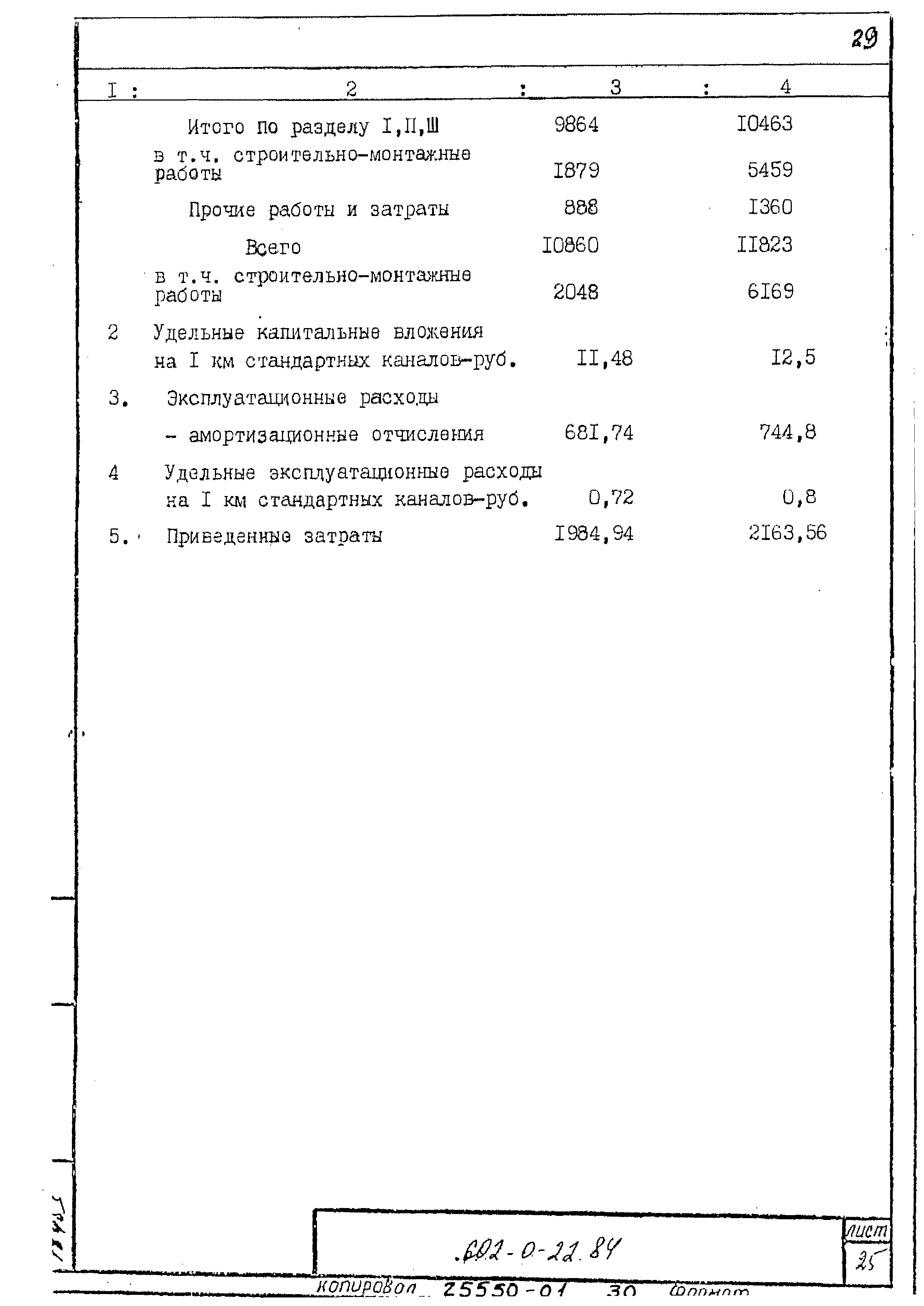 Типовые проектные решения 602-0-22.84