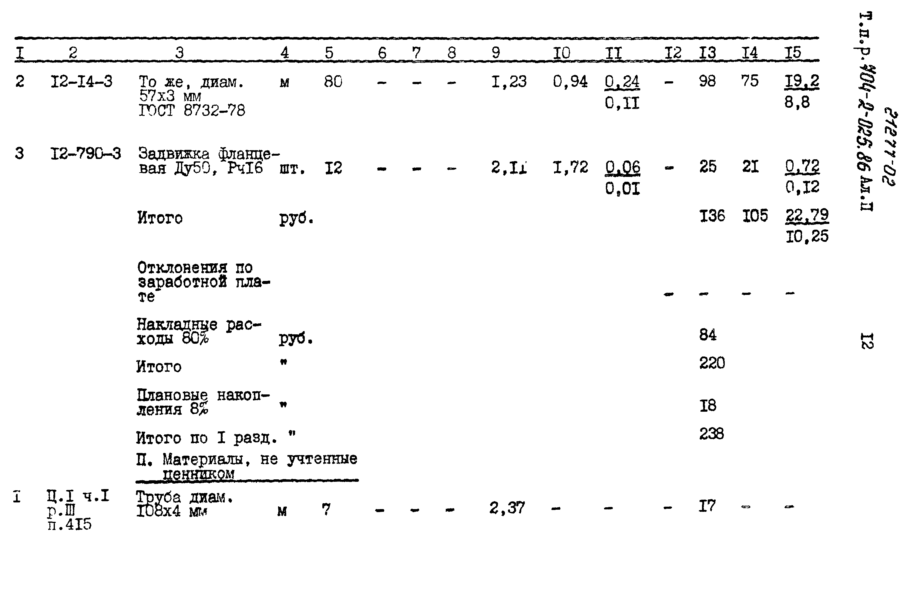 Типовые проектные решения 704-2-025.86