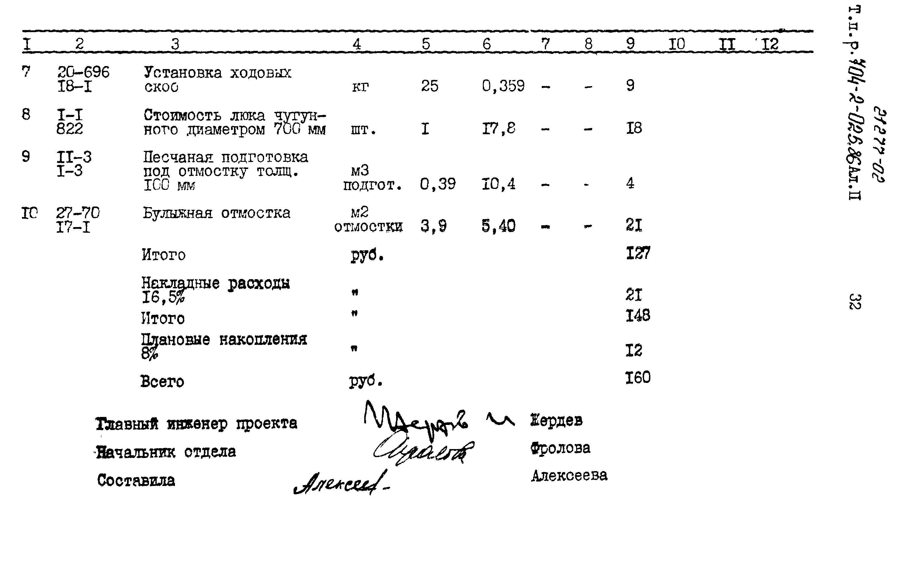 Типовые проектные решения 704-2-025.86