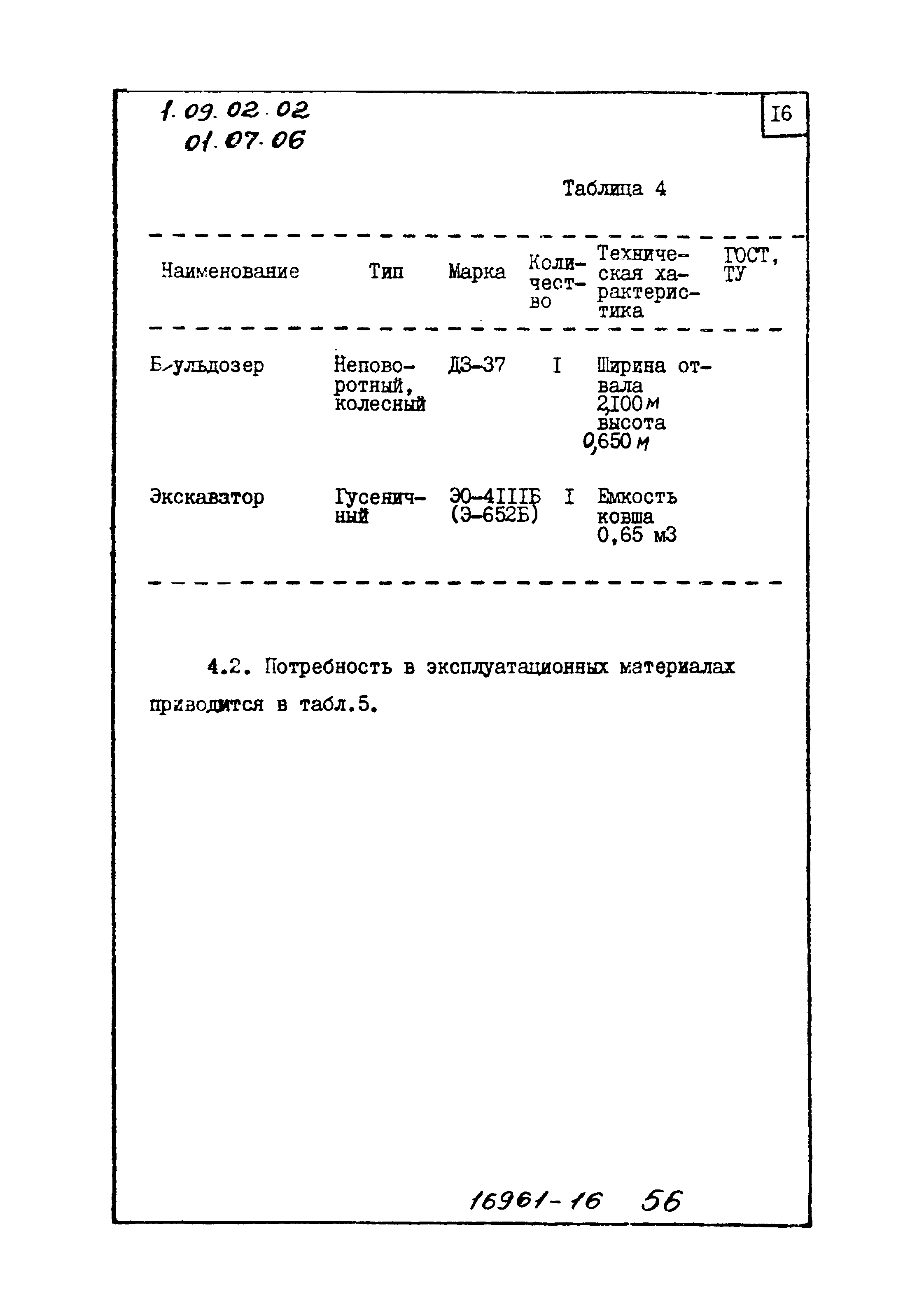 ТТК 01.07.06