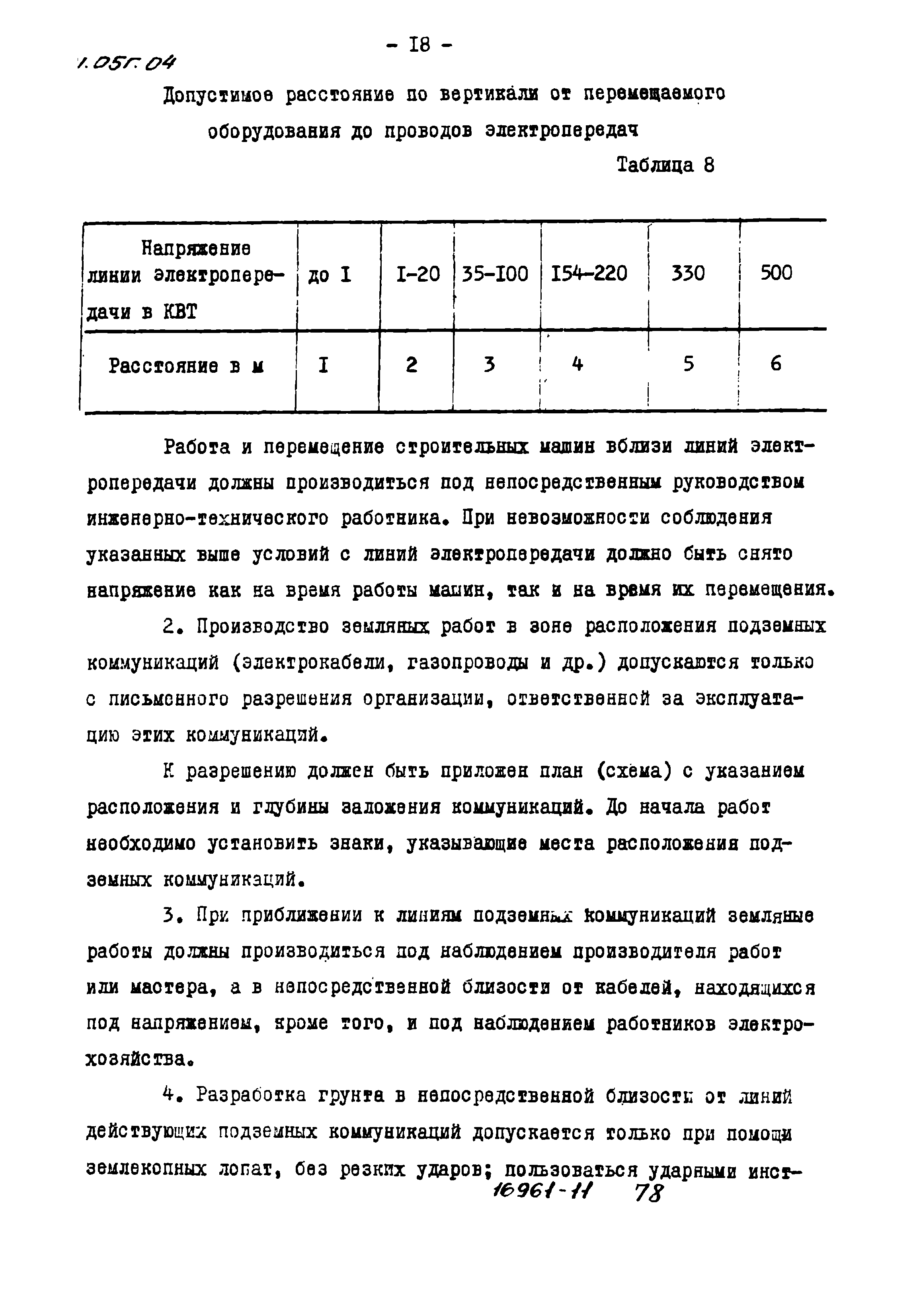 ТТК 01.05Г.04